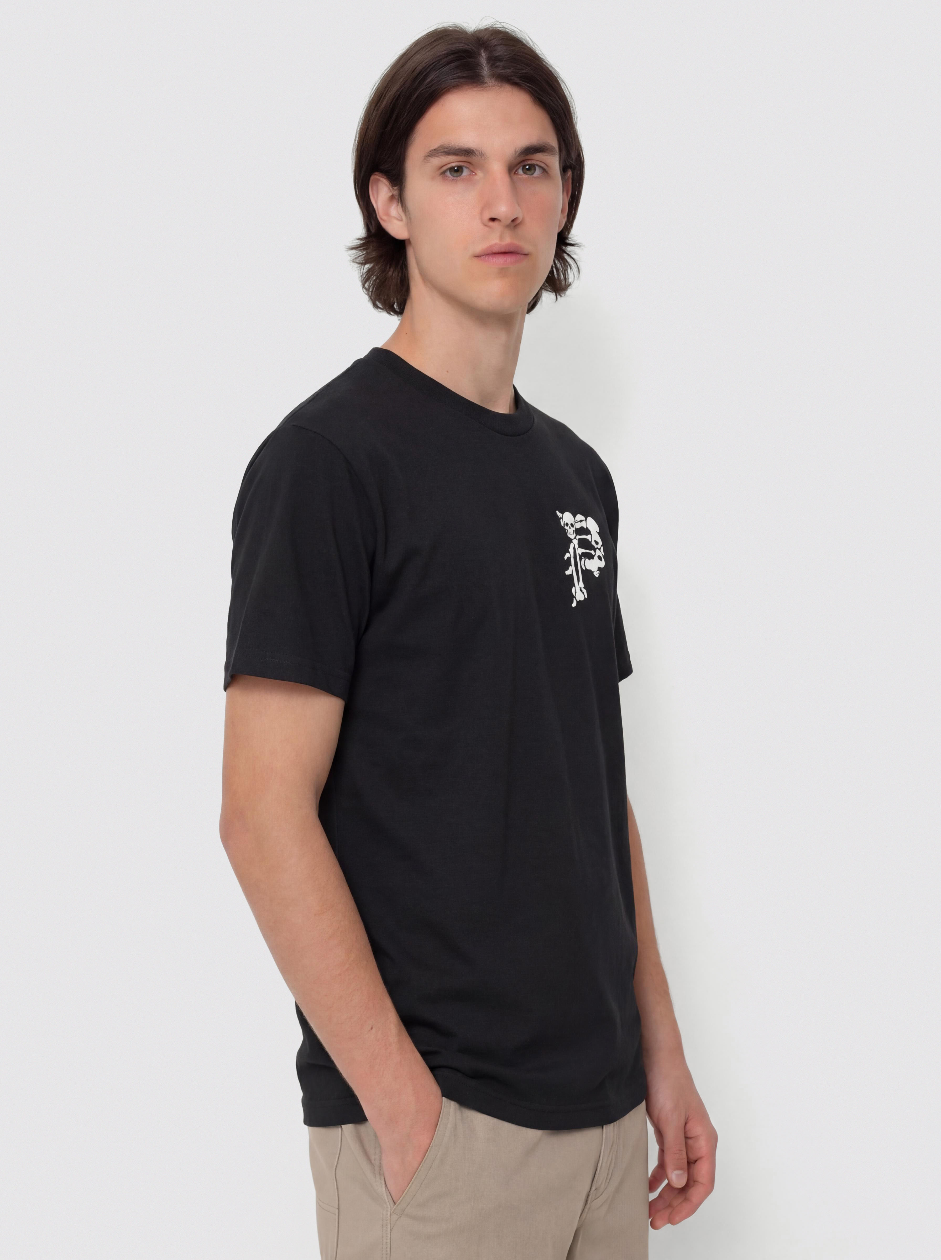 T-shirt Primitive Dirty P Bones (black)
