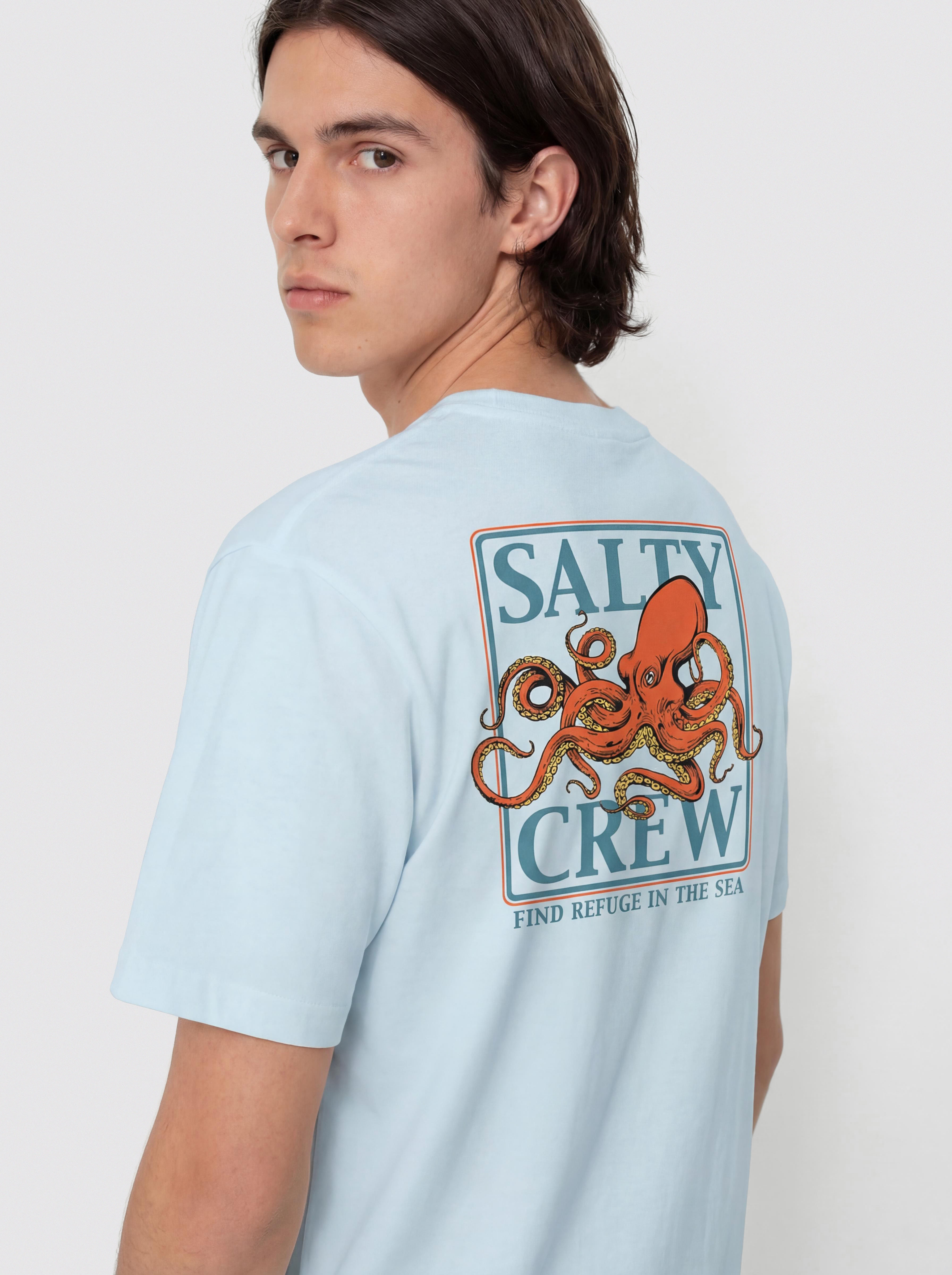 T-shirt Salty Crew Ink Slinger Standard (blue fog)