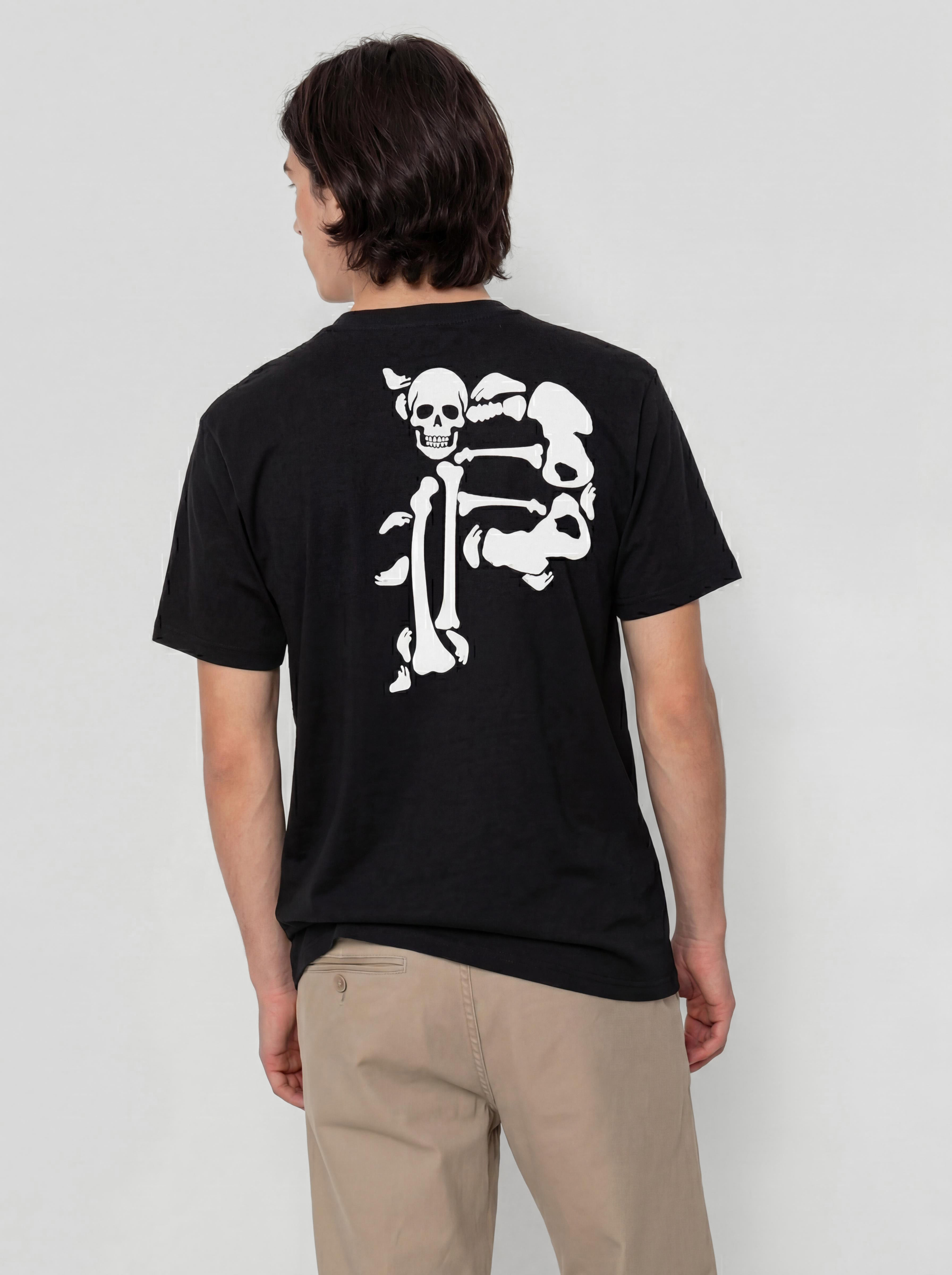 T-shirt Primitive Dirty P Bones (black)