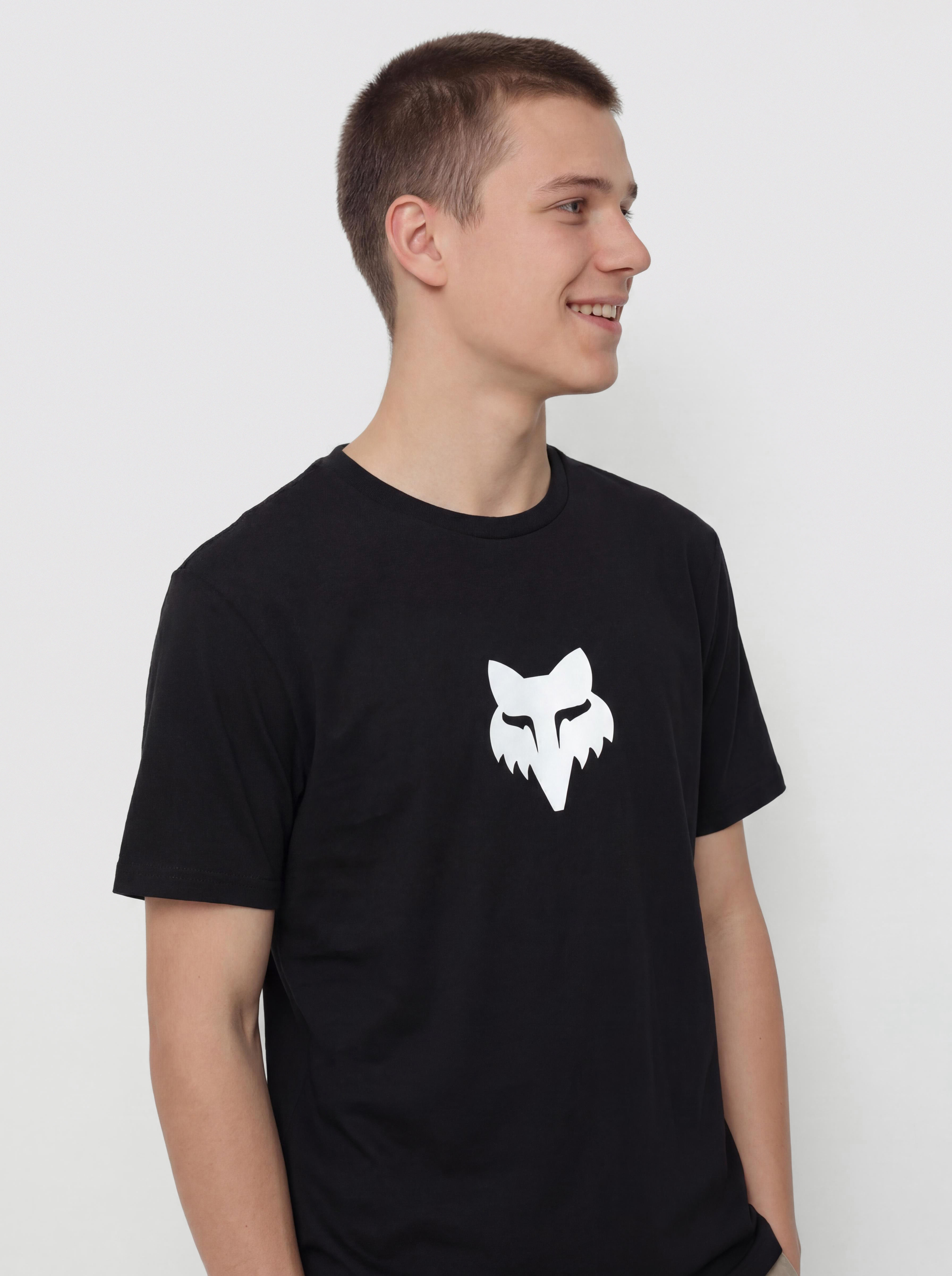T-shirt Fox Head (black)