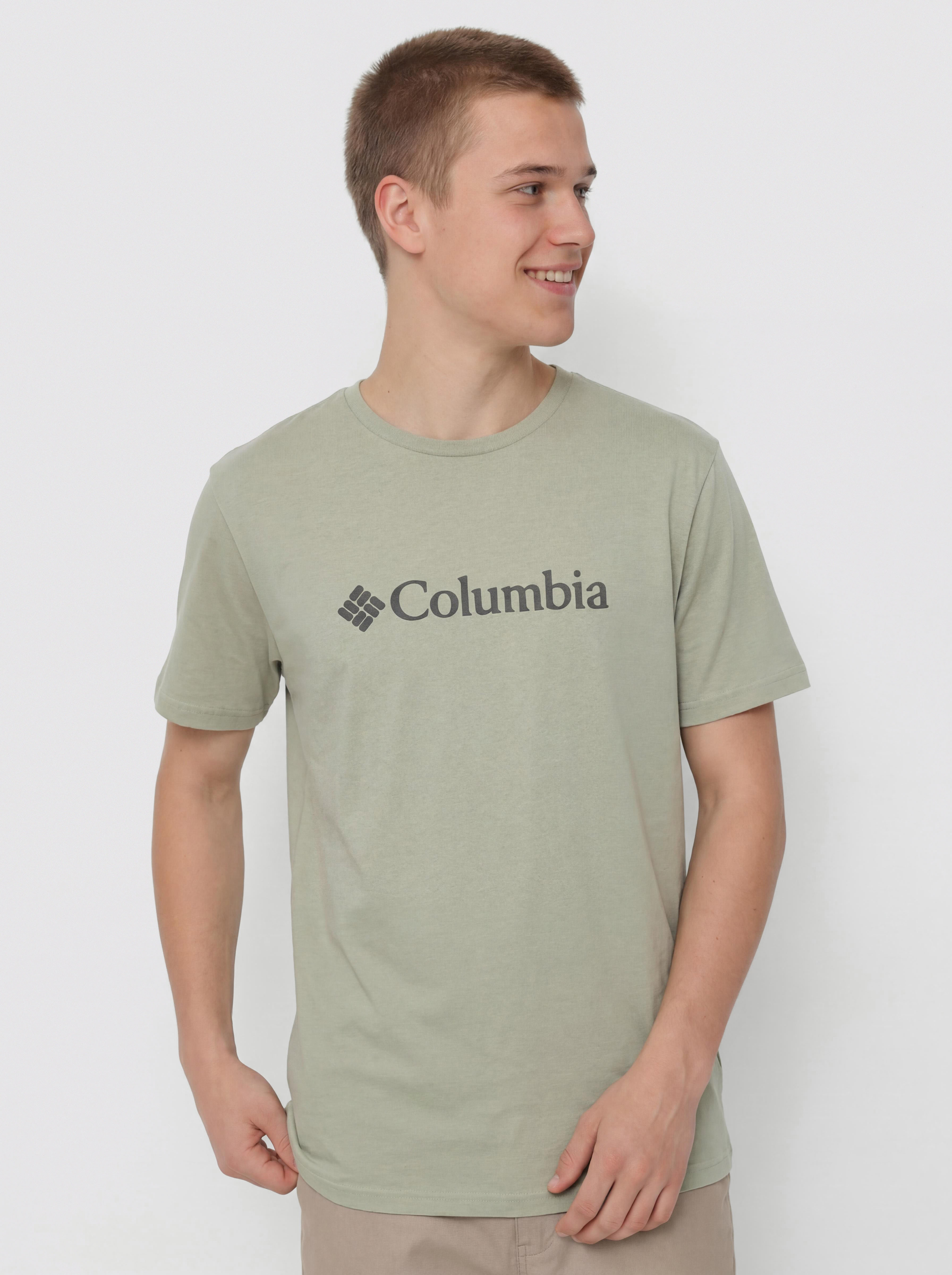 T-shirt Columbia Csc Basic Logo (safari csc bra)
