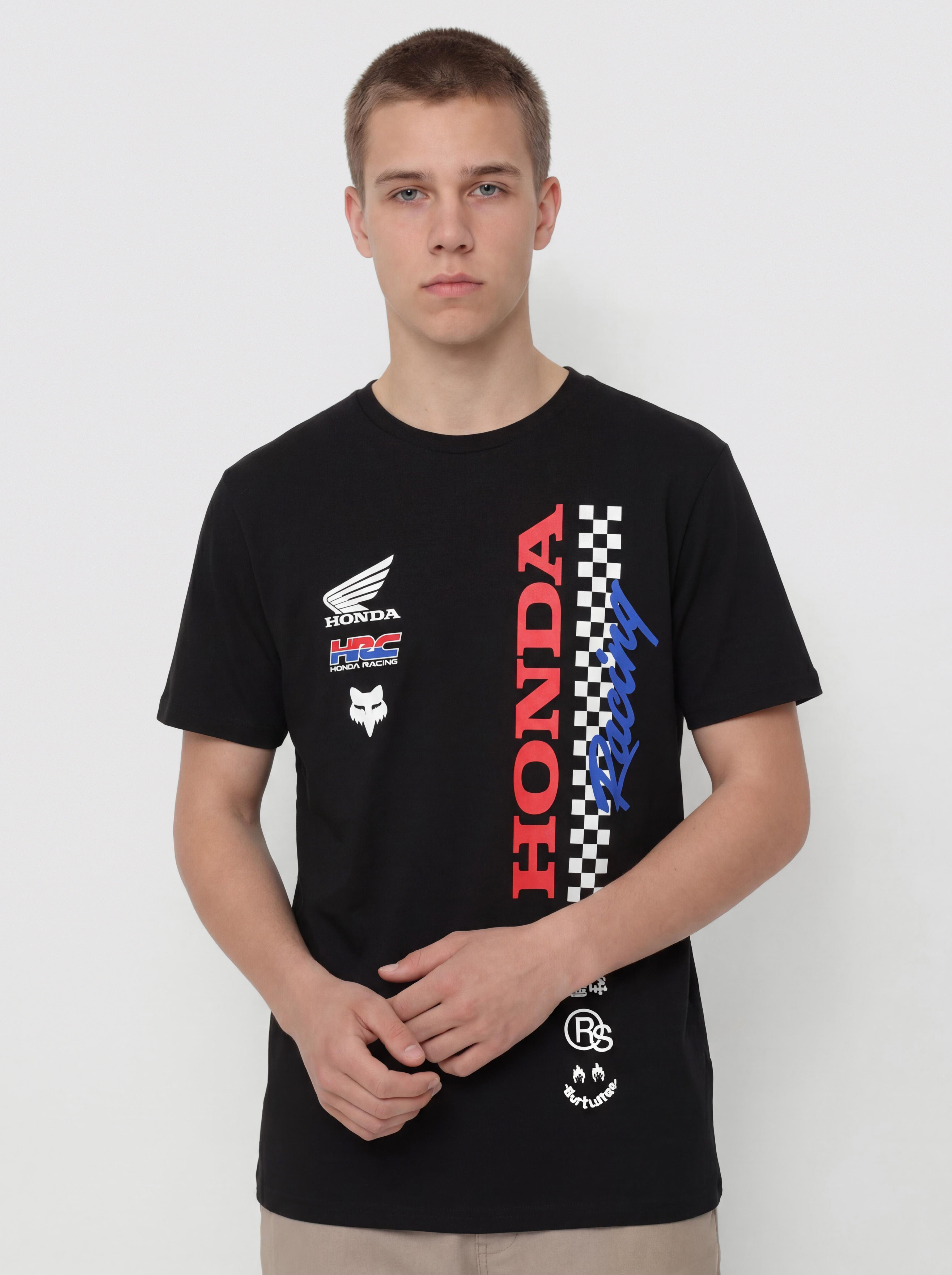 T-shirt Fox Honda (black)