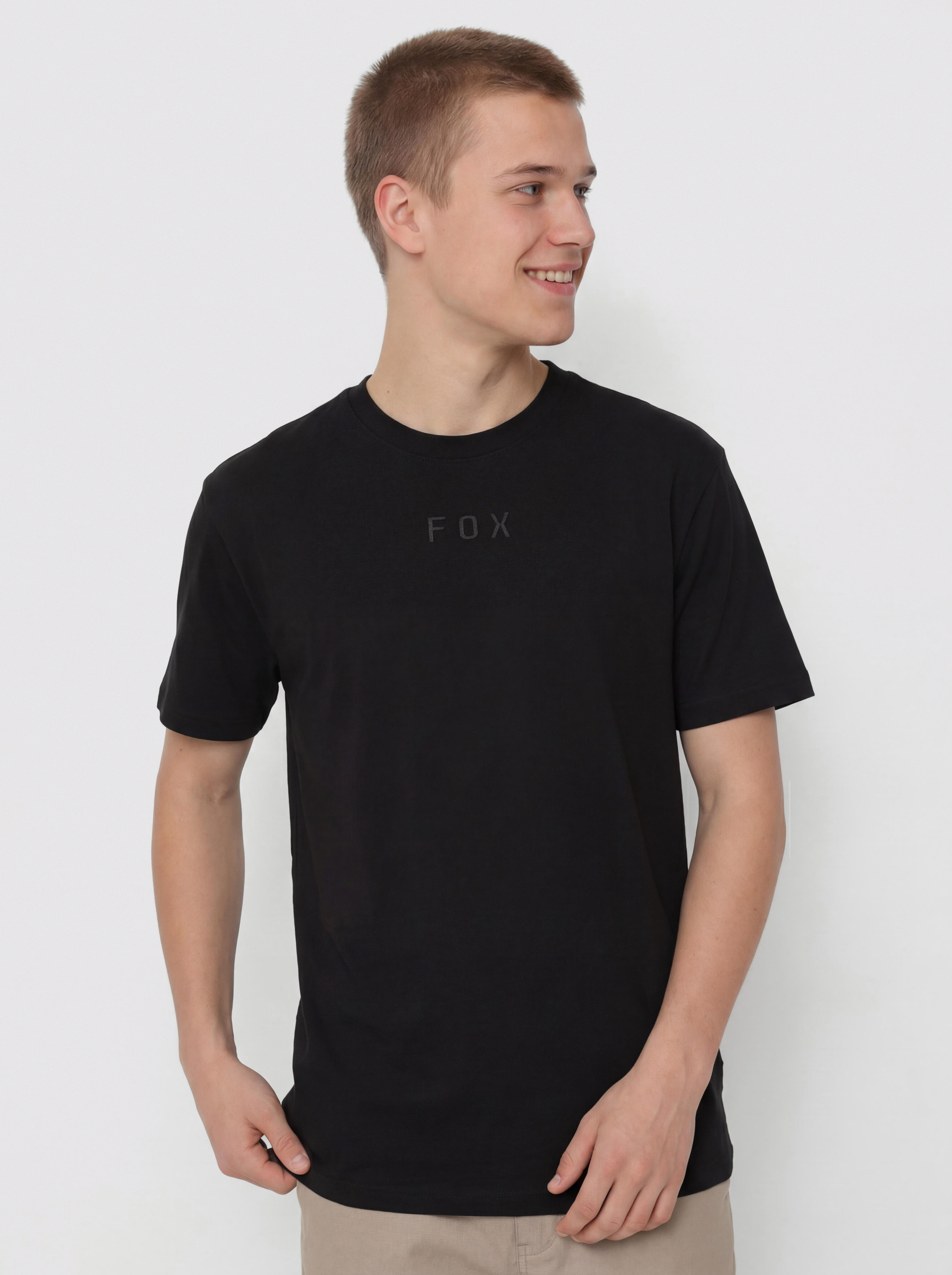 T-shirt Fox Wordmark (black)