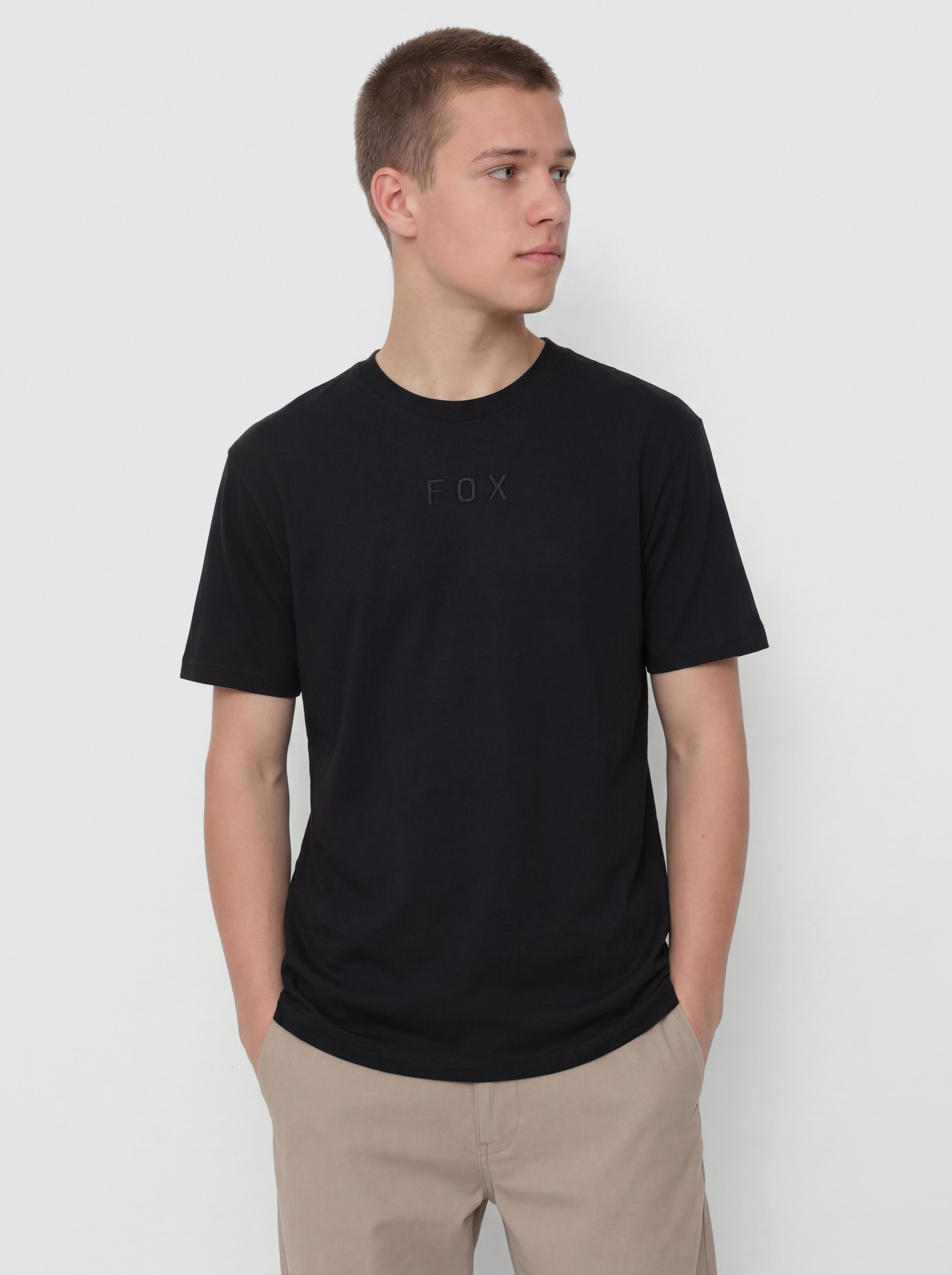 T-shirt Fox Wordmark (black)
