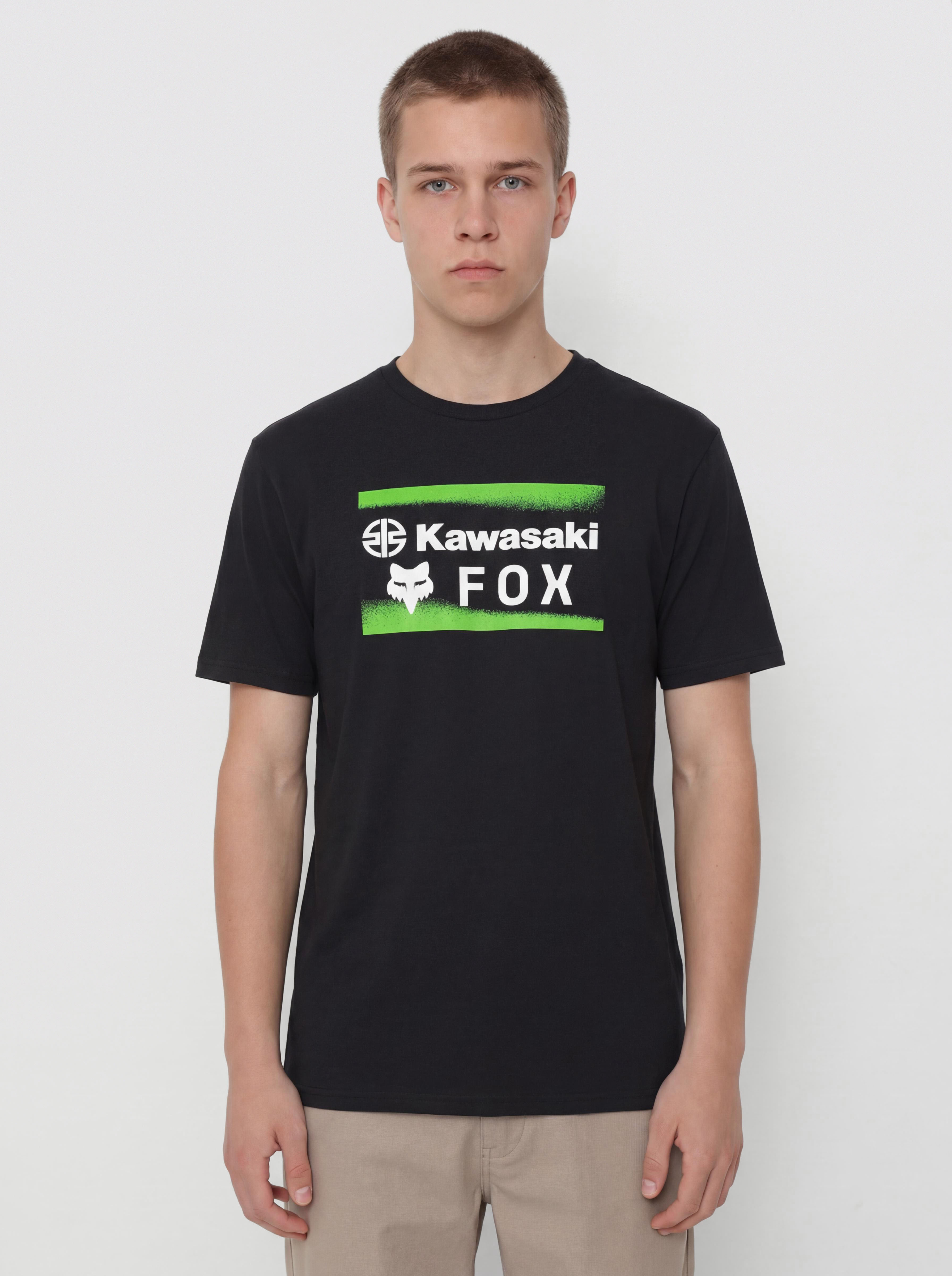 T-shirt Fox X Kawasaki (black)