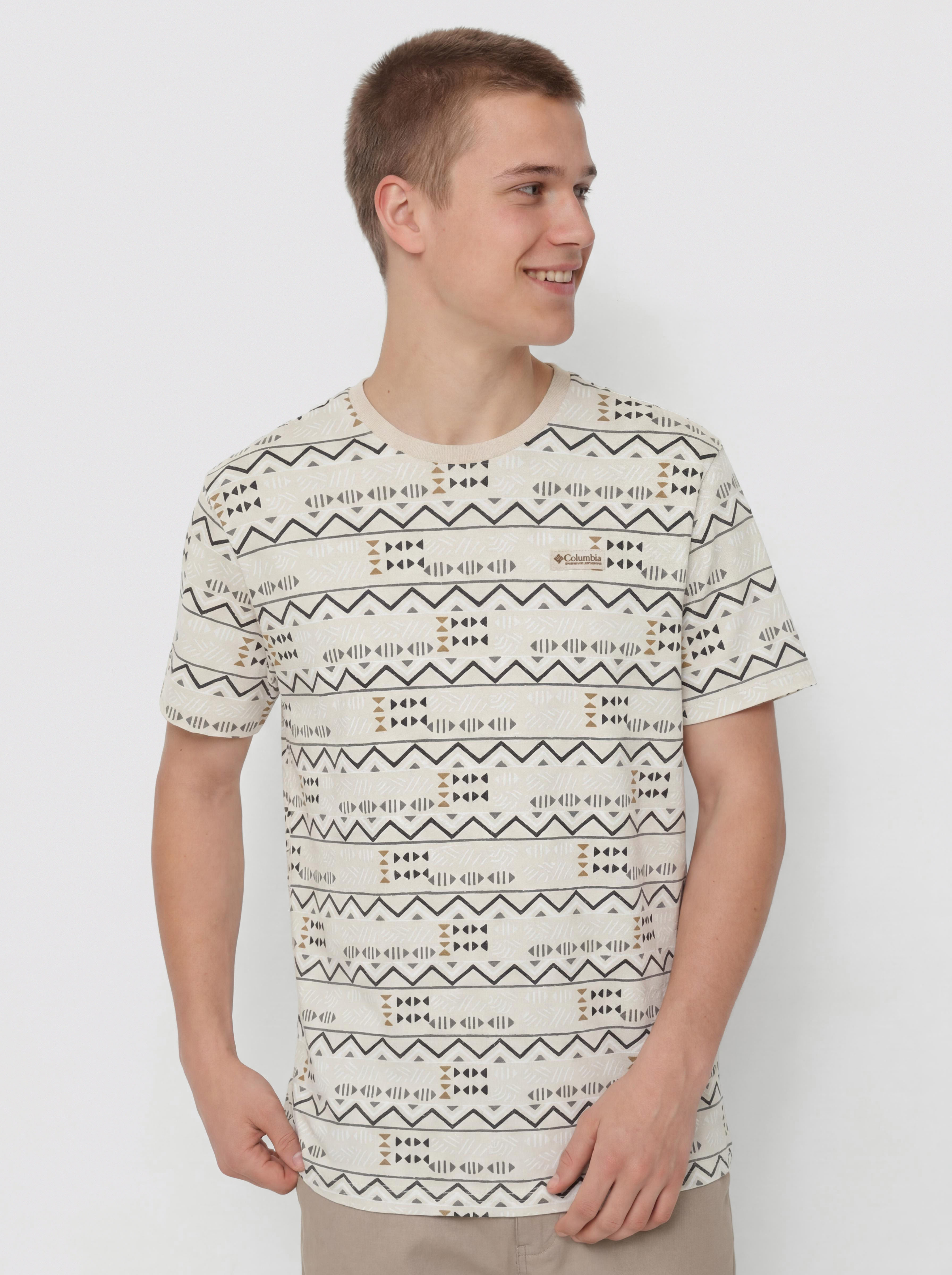 T-shirt Columbia CSC Heavyweight Printed (dark stone/horizons)