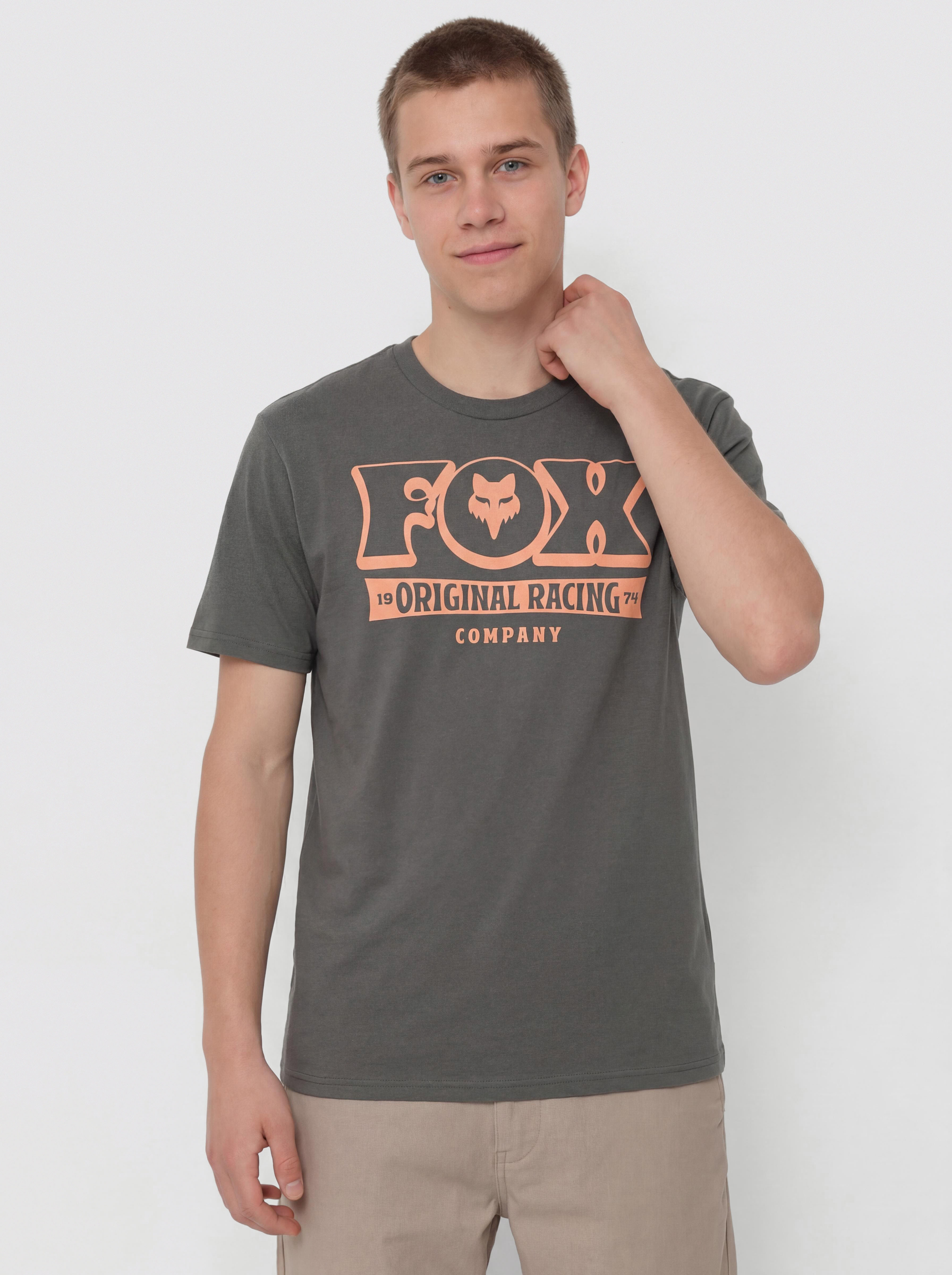 T-shirt Fox Banner (dark shadow)