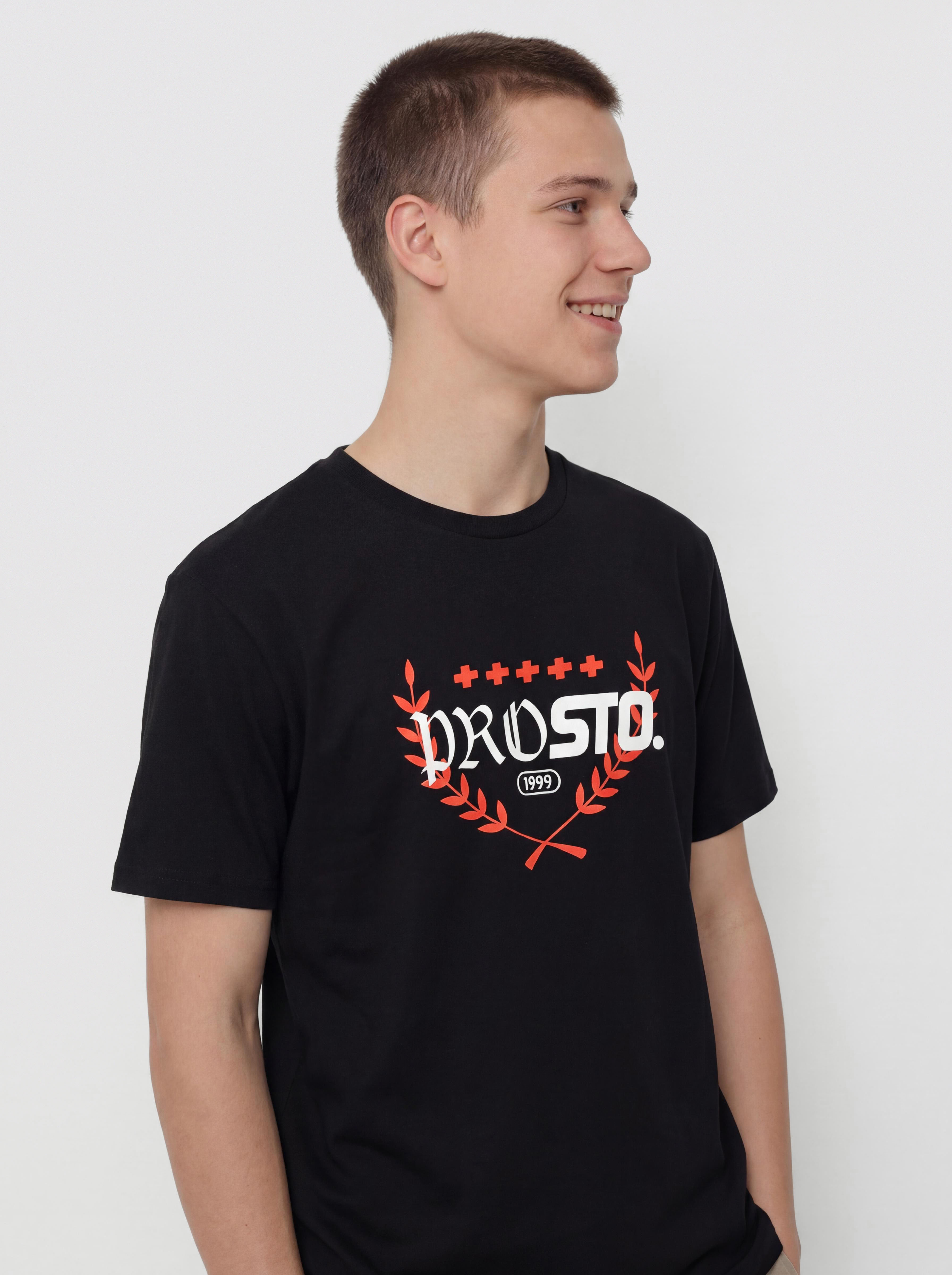 T-shirt Prosto Huffle (black)
