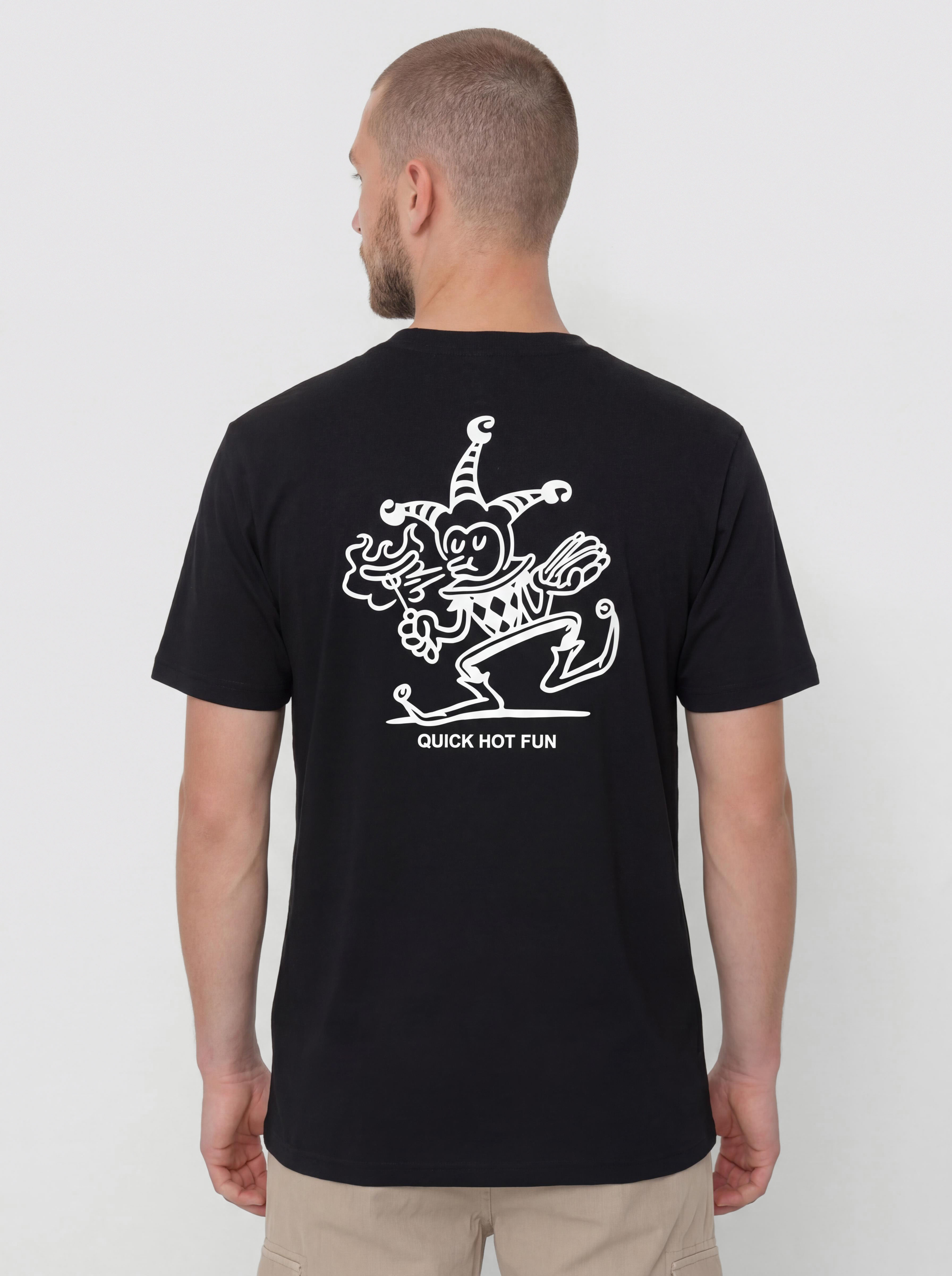 T-shirt Carhartt WIP Harlequin BBQ (black)