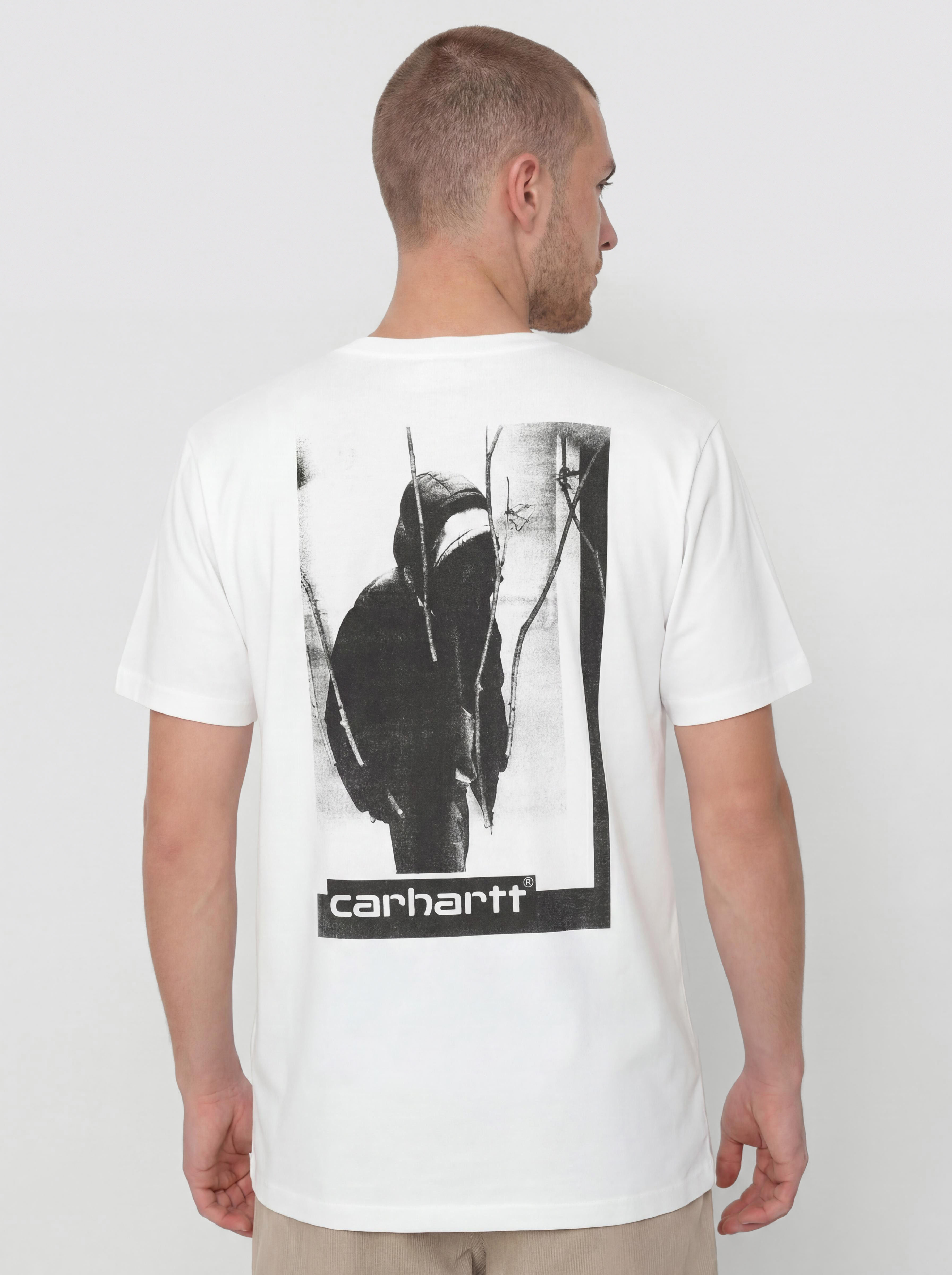 T-shirt Carhartt WIP Archive Script (white)