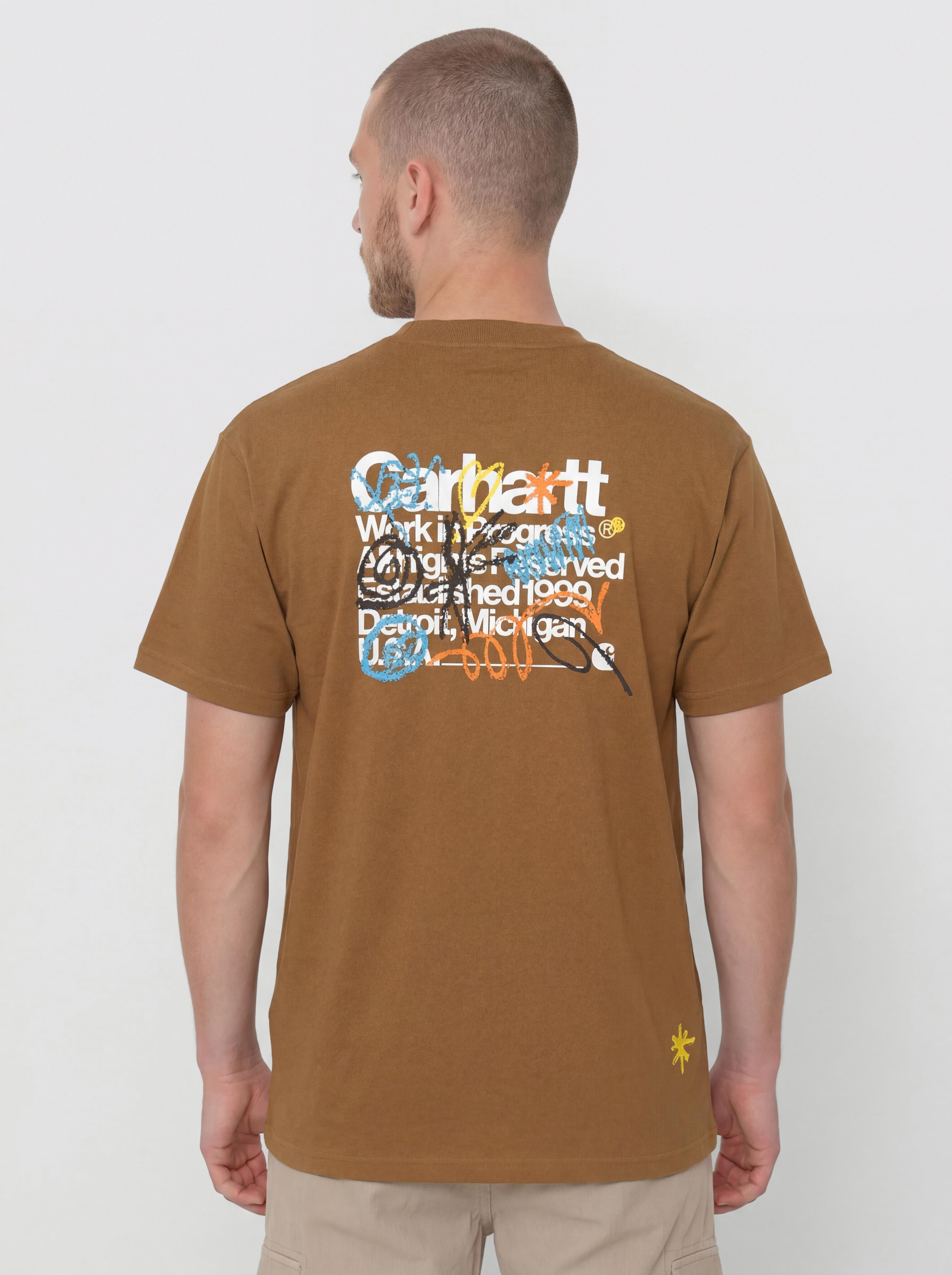 T-shirt Carhartt WIP Primary (hamilton brown)
