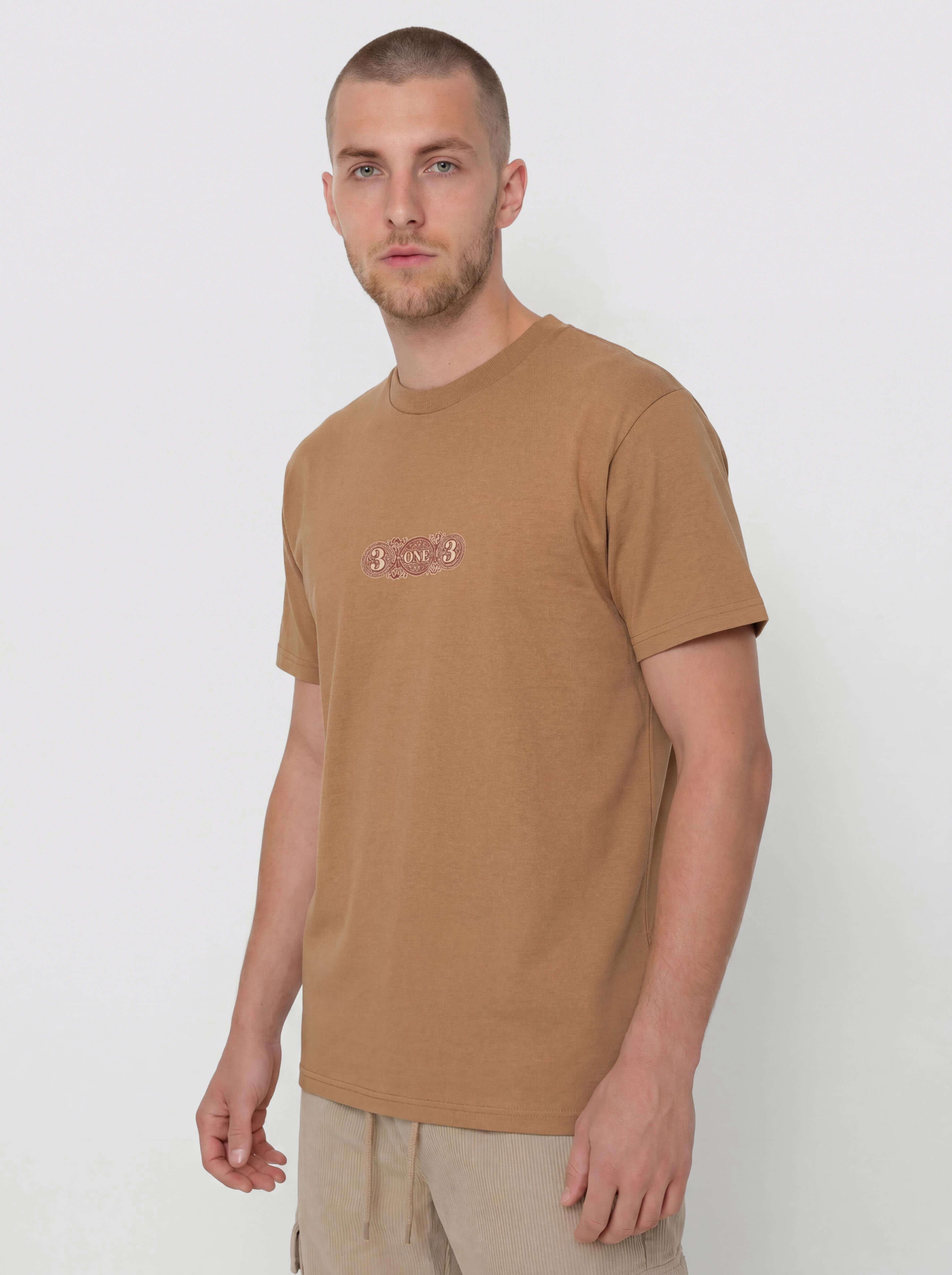 T-shirt Carhartt WIP 3 One 3 (peanut)