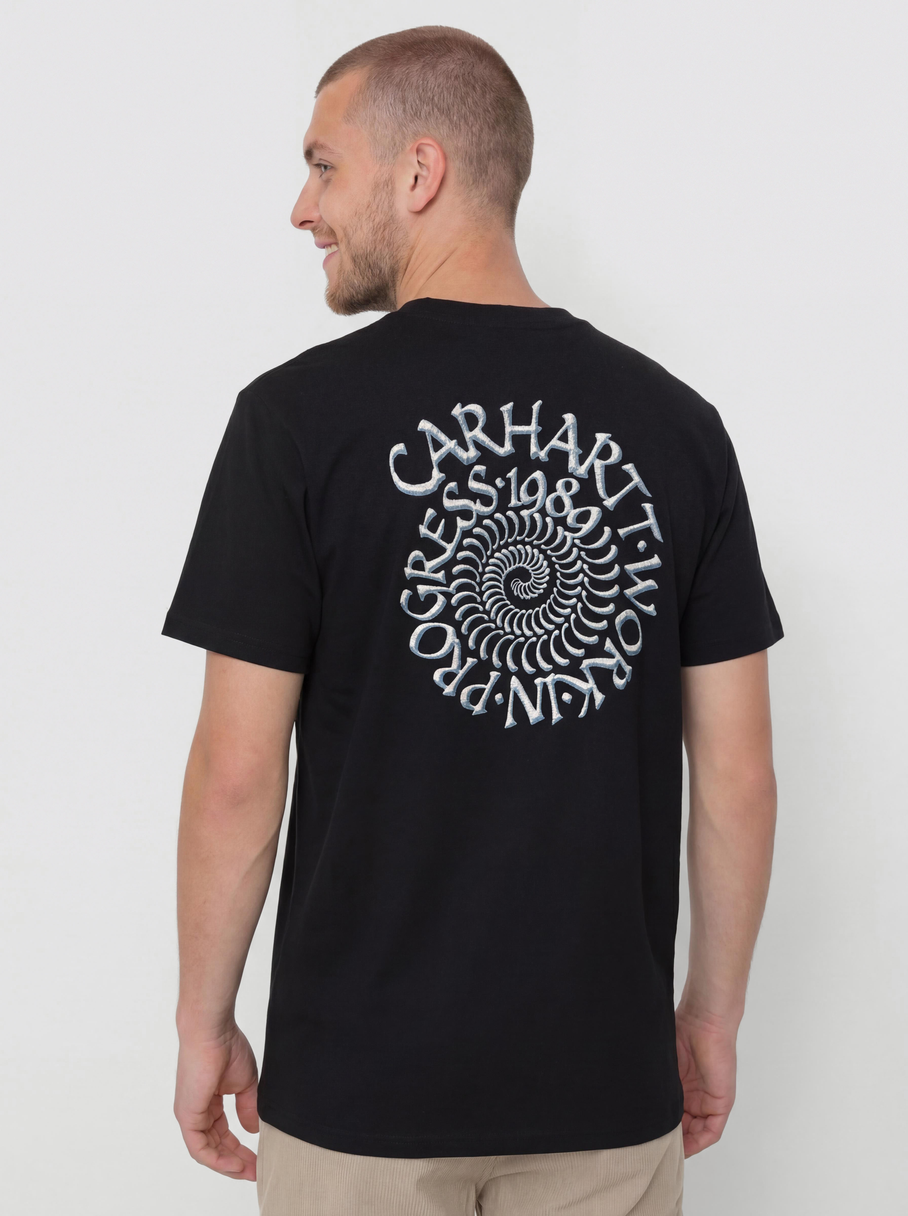 T-shirt Carhartt WIP Spirals (black)