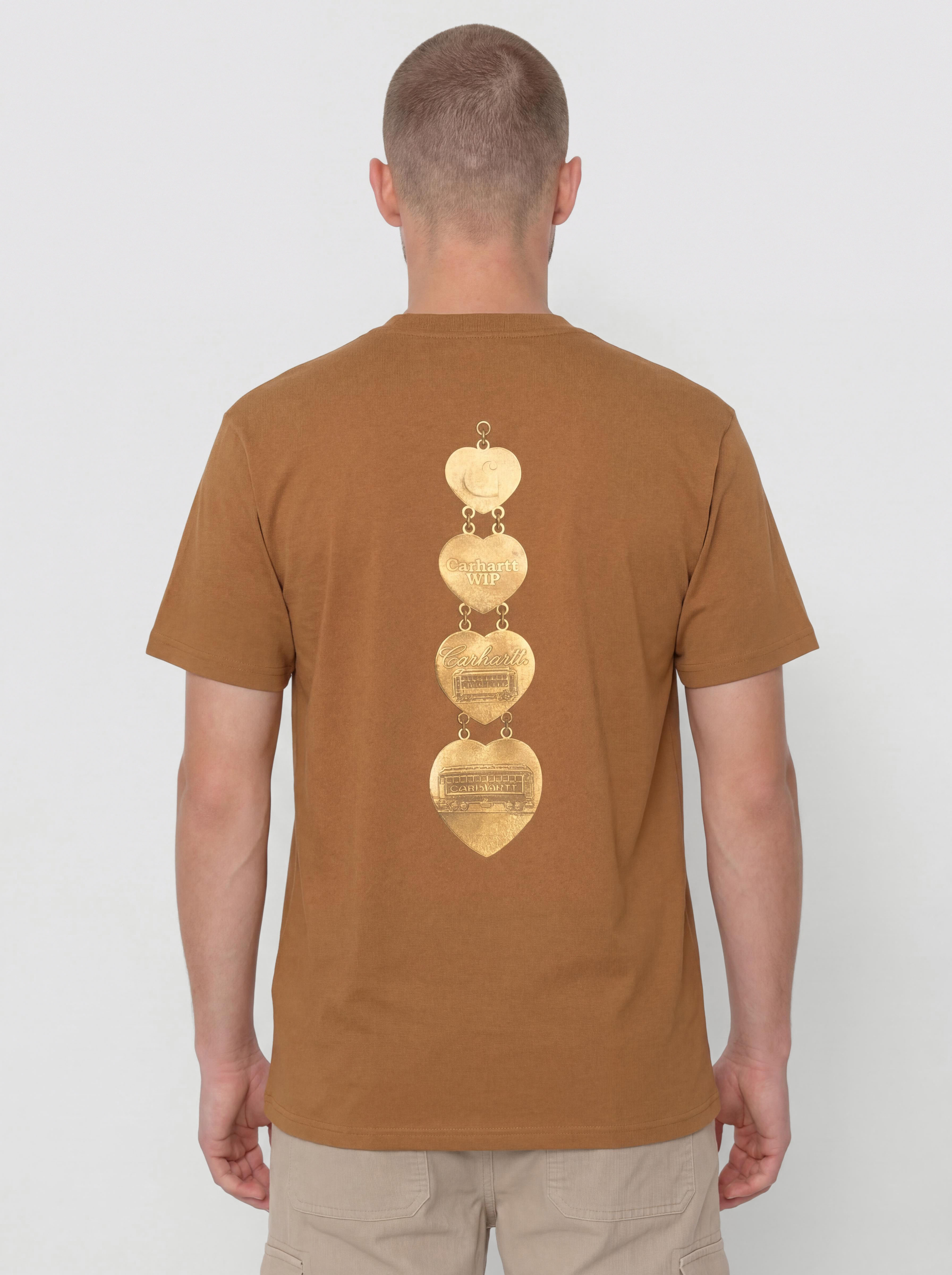 T-shirt Carhartt WIP Hartt Chain (hamilton brown)