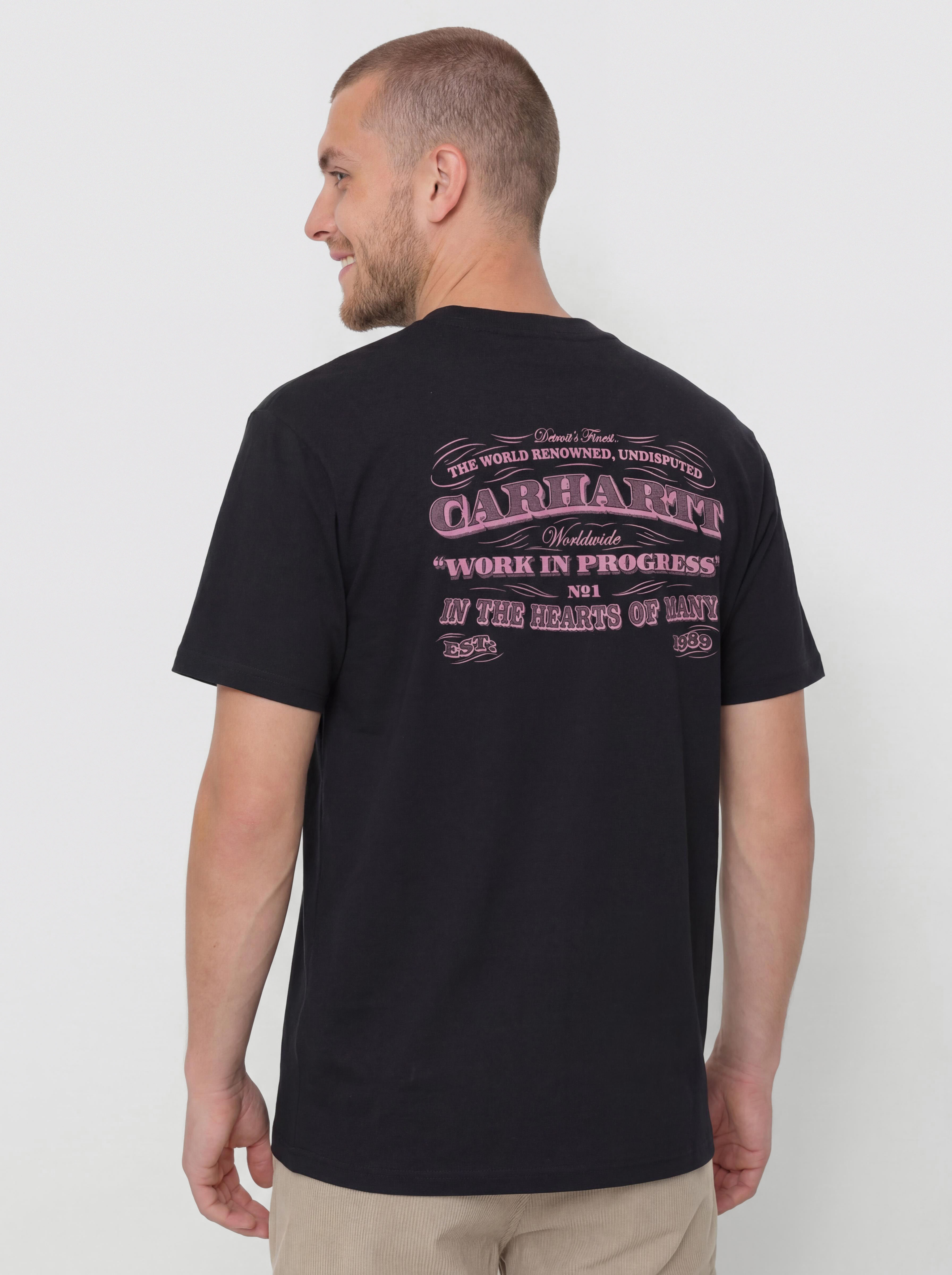 T-shirt Carhartt WIP 3 One 3 (deep night)