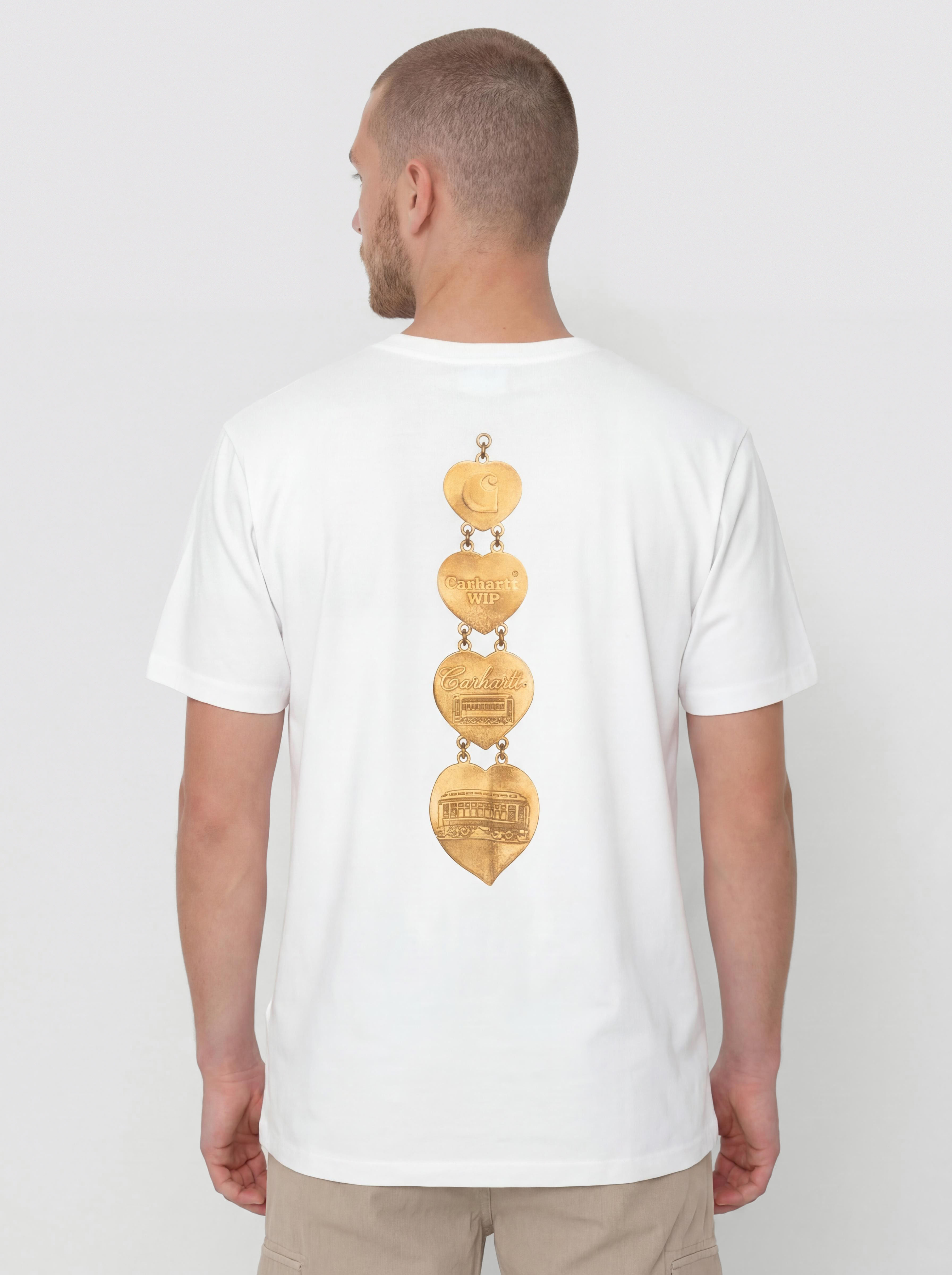 T-shirt Carhartt WIP Hartt Chain (white)