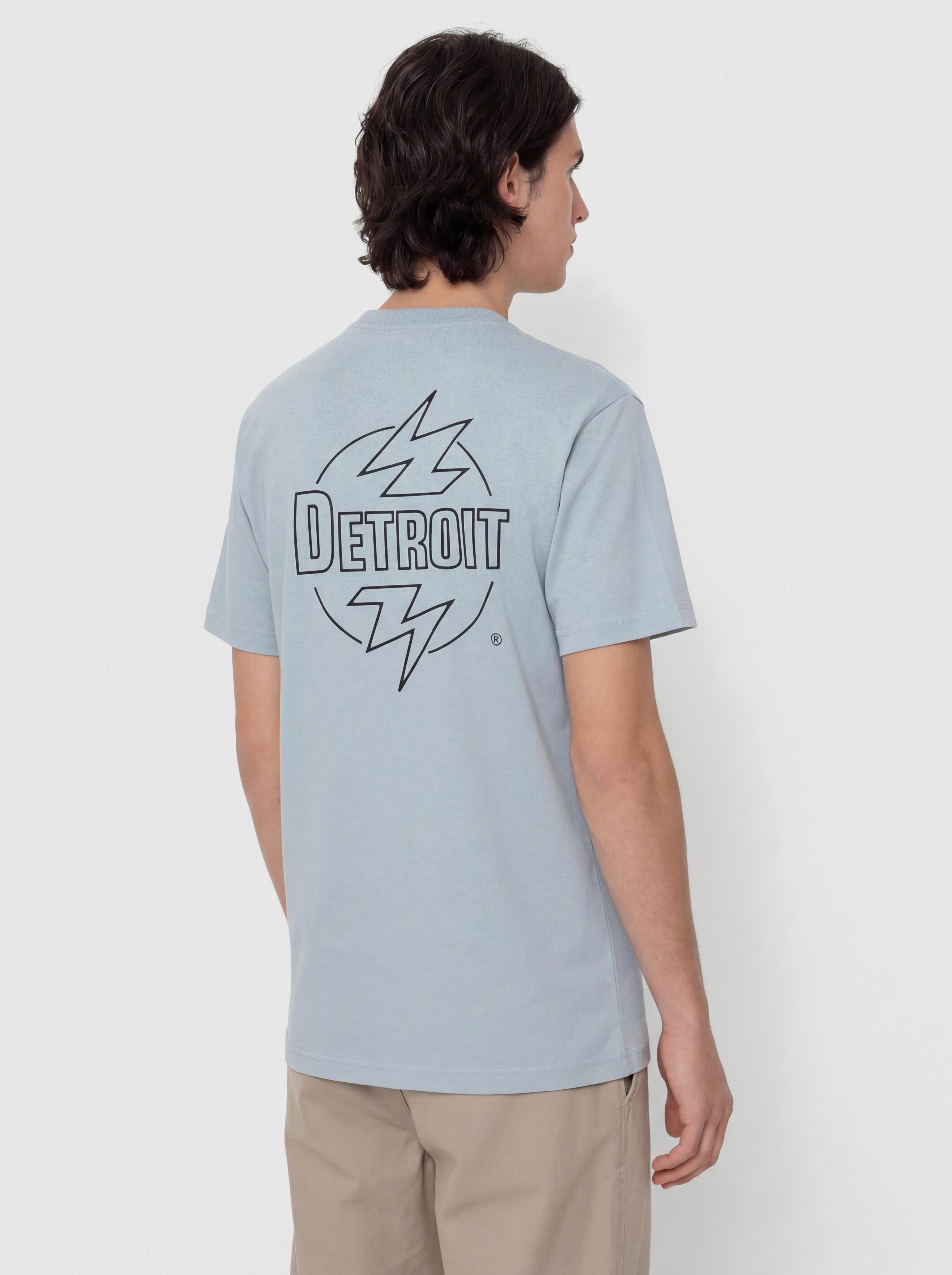 T-shirt Carhartt WIP Ablaze (misty sky/black)