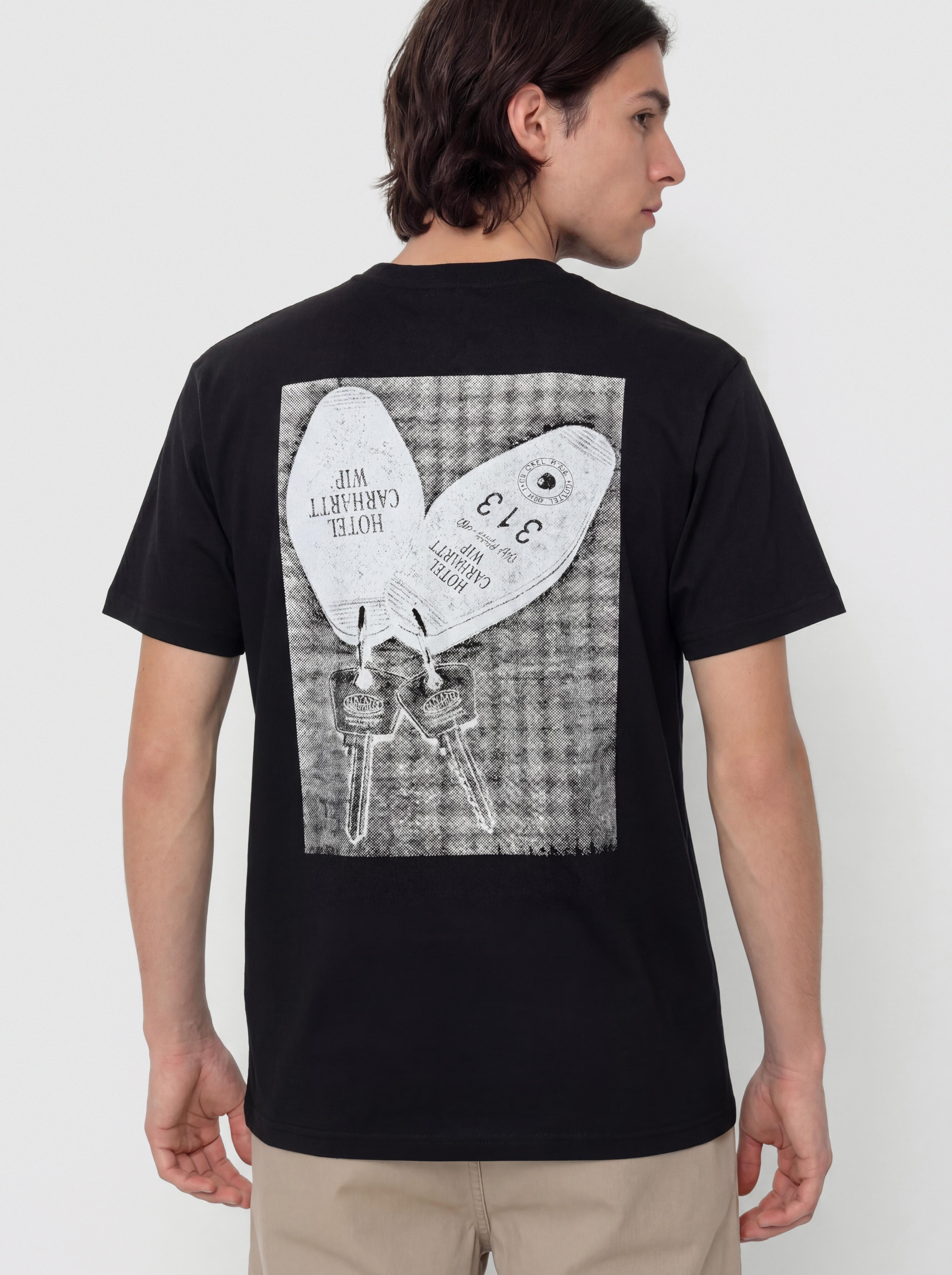 T-shirt Carhartt WIP Hotel Keys (black/white)