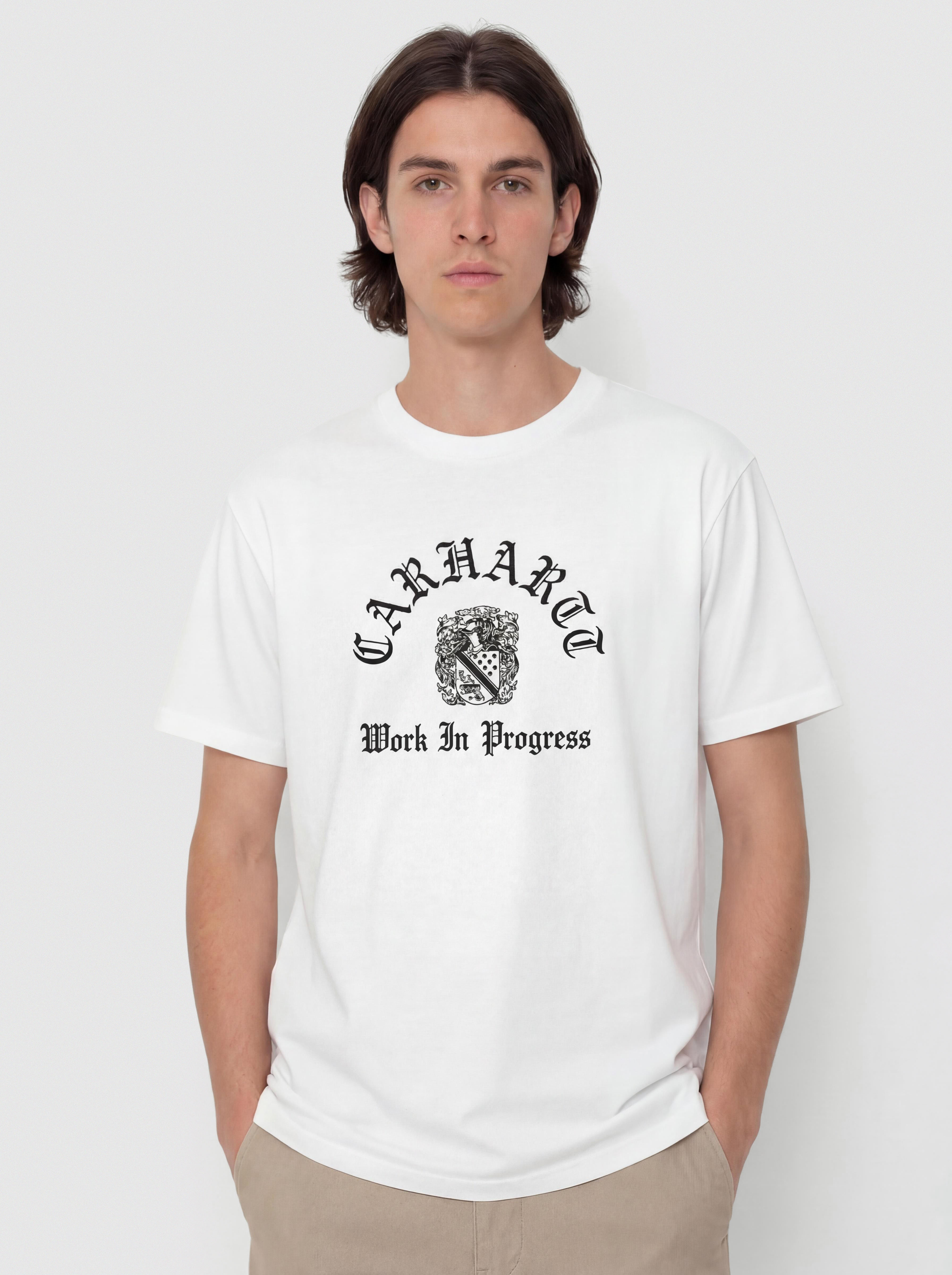 T-shirt Carhartt WIP Coat Of Arms (white)