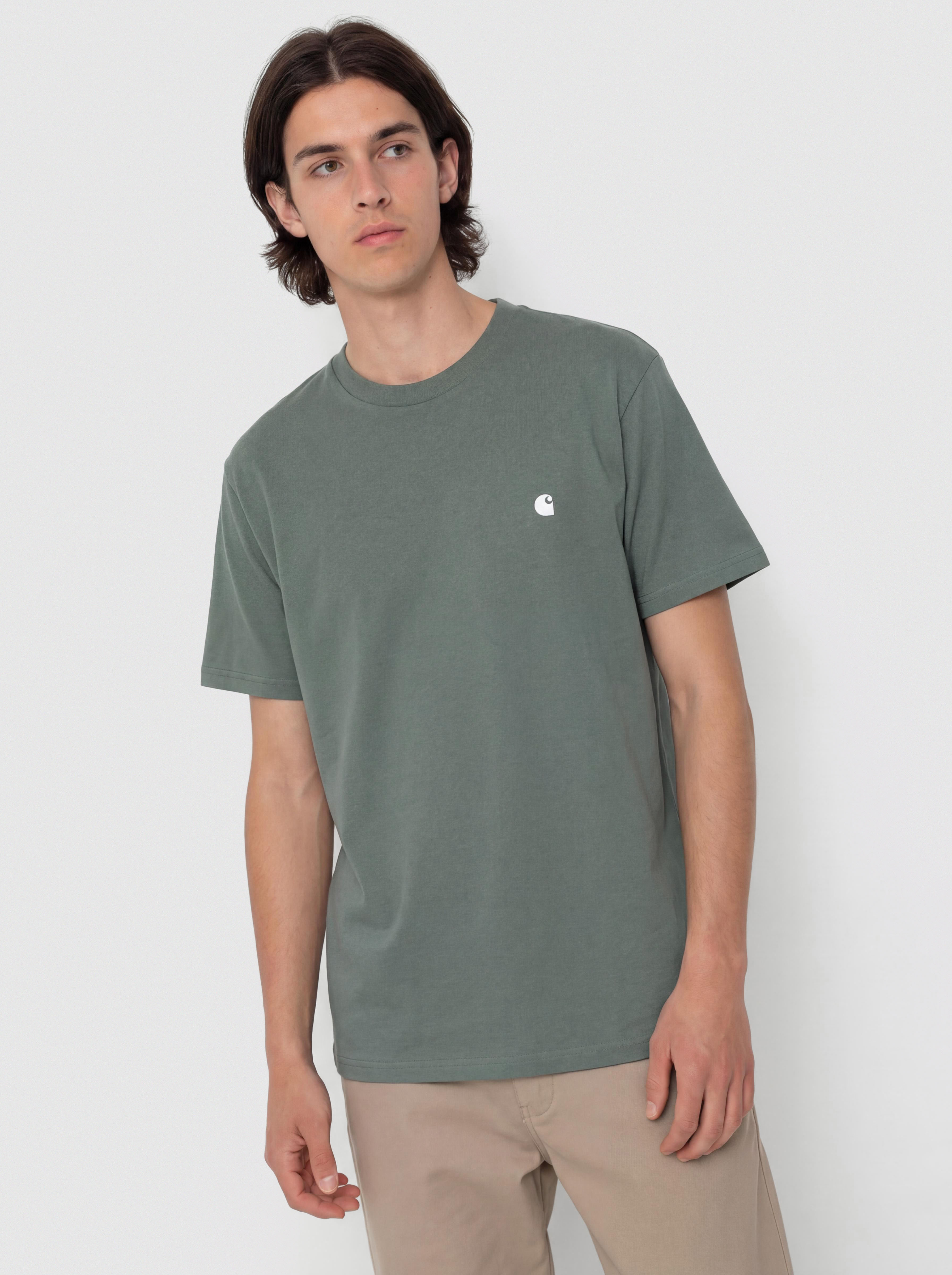 T-shirt Carhartt WIP Madison (velvet green/white)