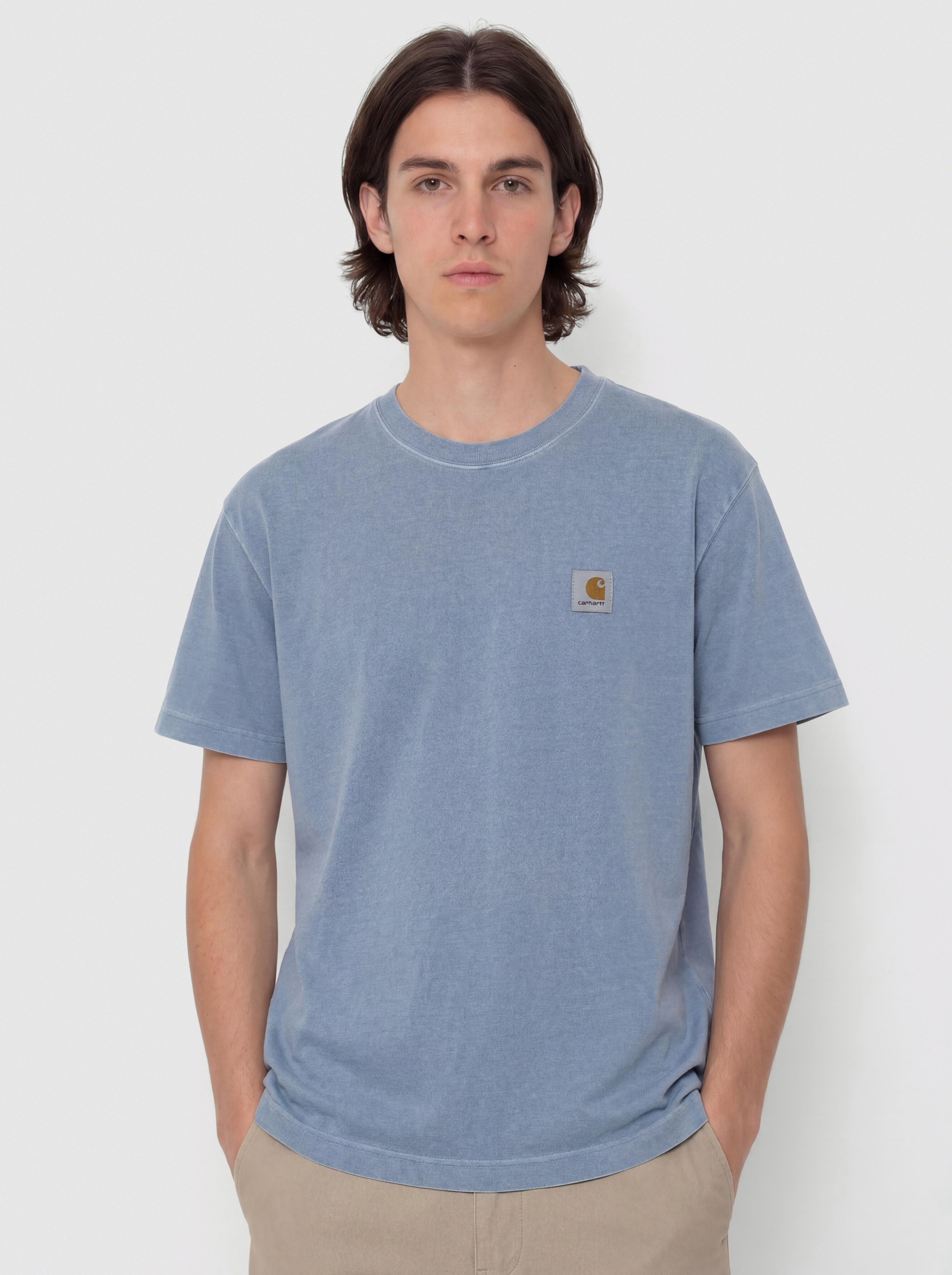 T-shirt Carhartt WIP Nelson (gentle blue)