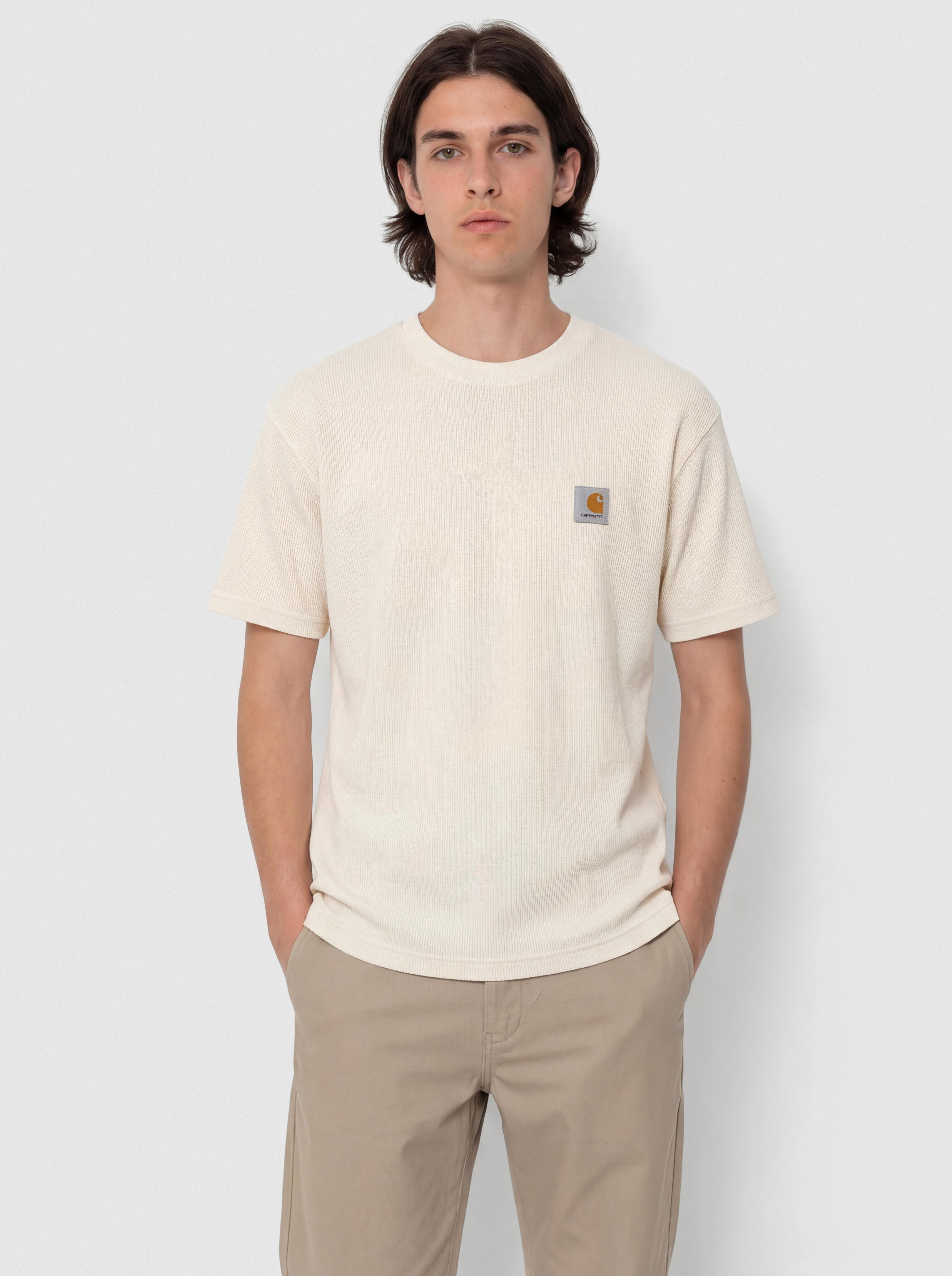 T-shirt Carhartt WIP Nelson Waffle (natural)