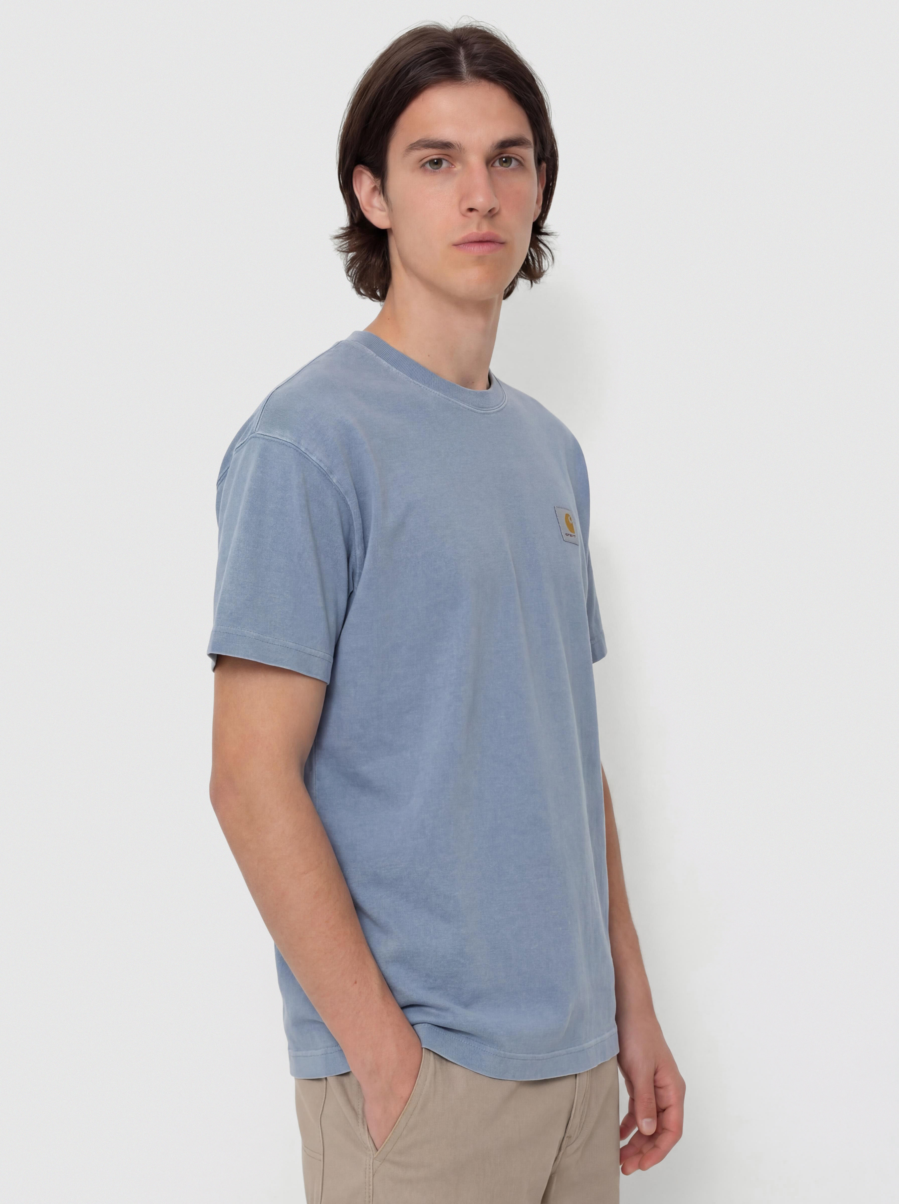 T-shirt Carhartt WIP Nelson (gentle blue)