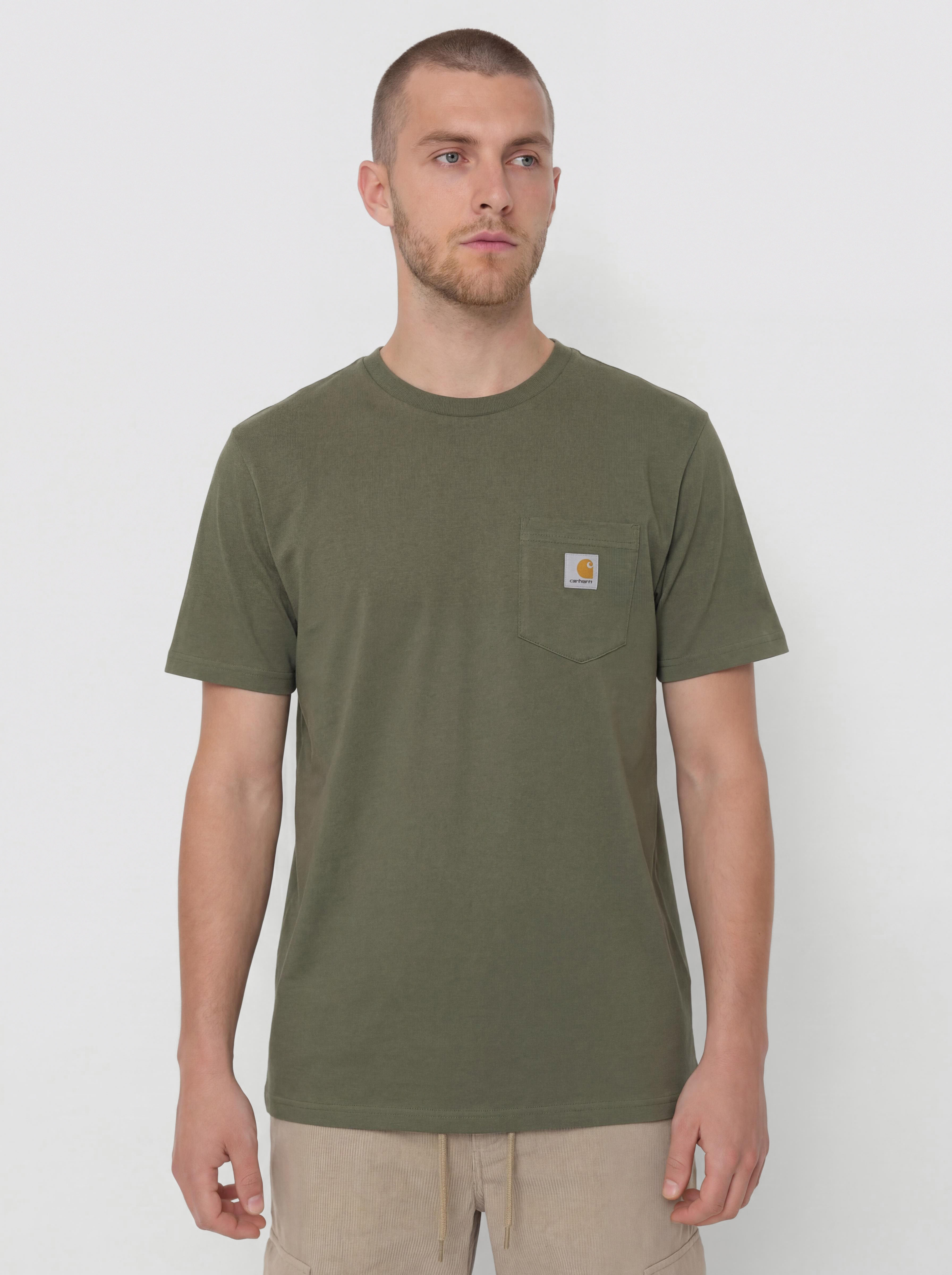 T-shirt Carhartt WIP Pocket (leaf)