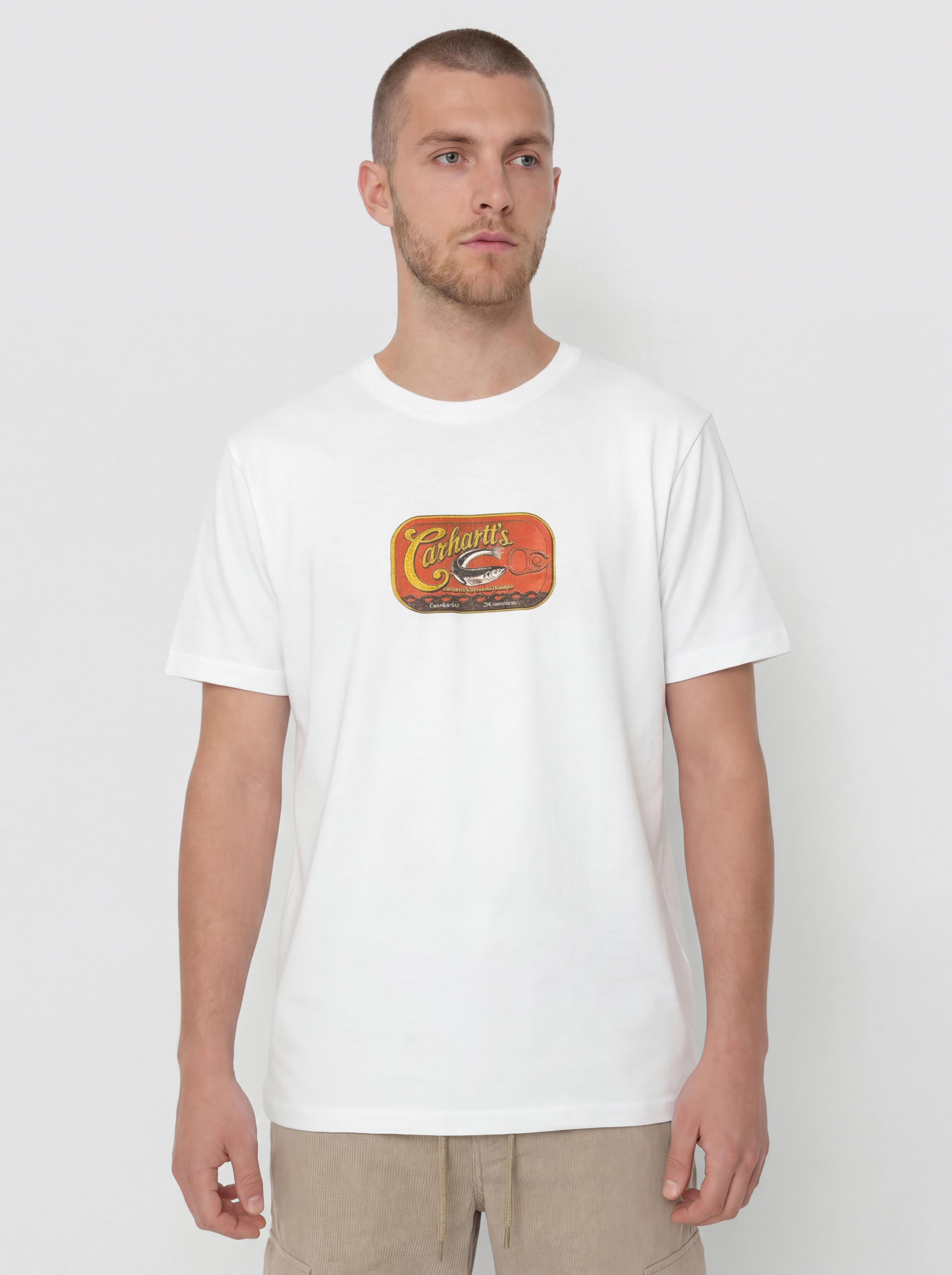 T-shirt Carhartt WIP Sardinas (white)