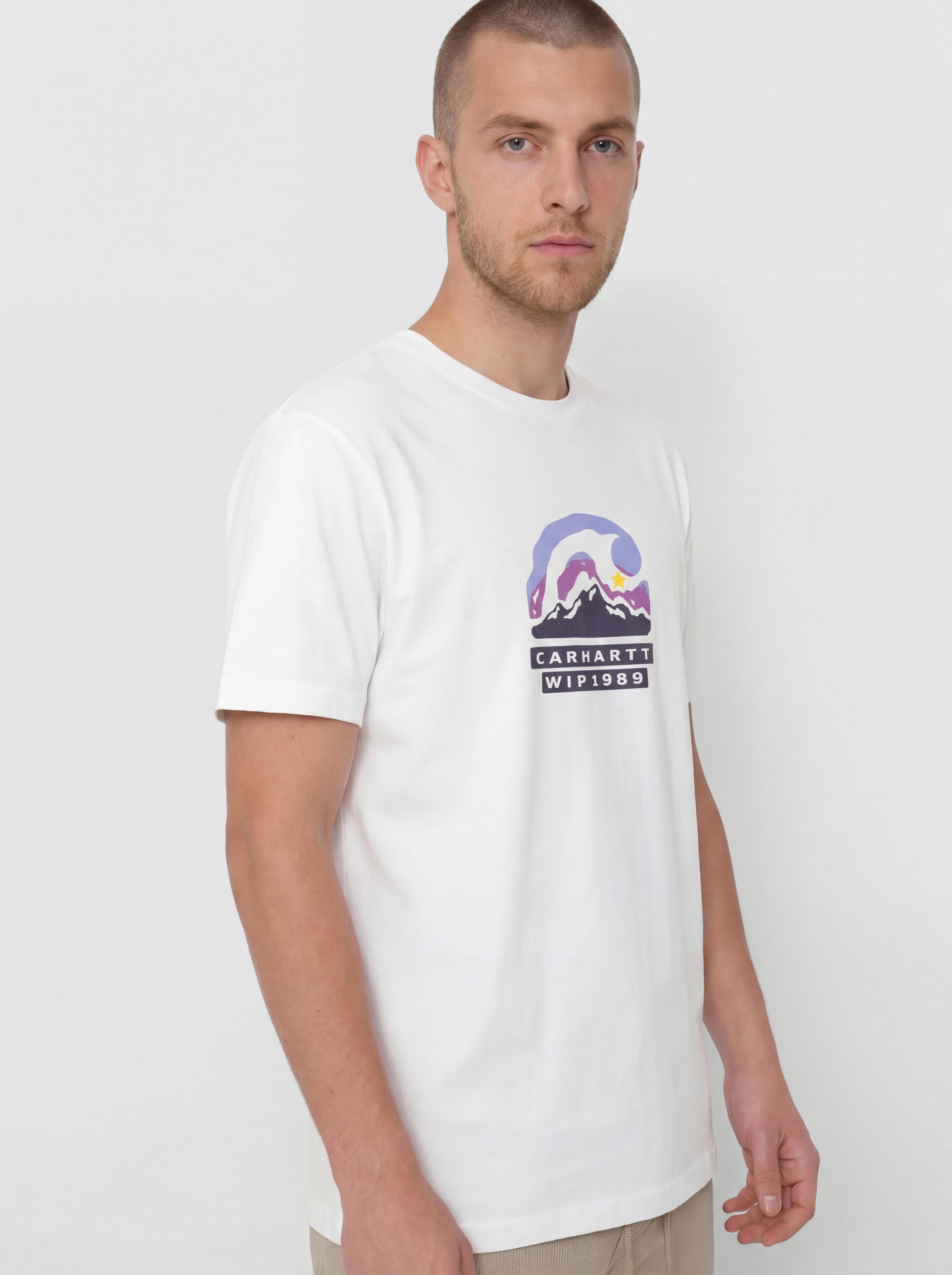 T-shirt Carhartt WIP Rising Helix (white)