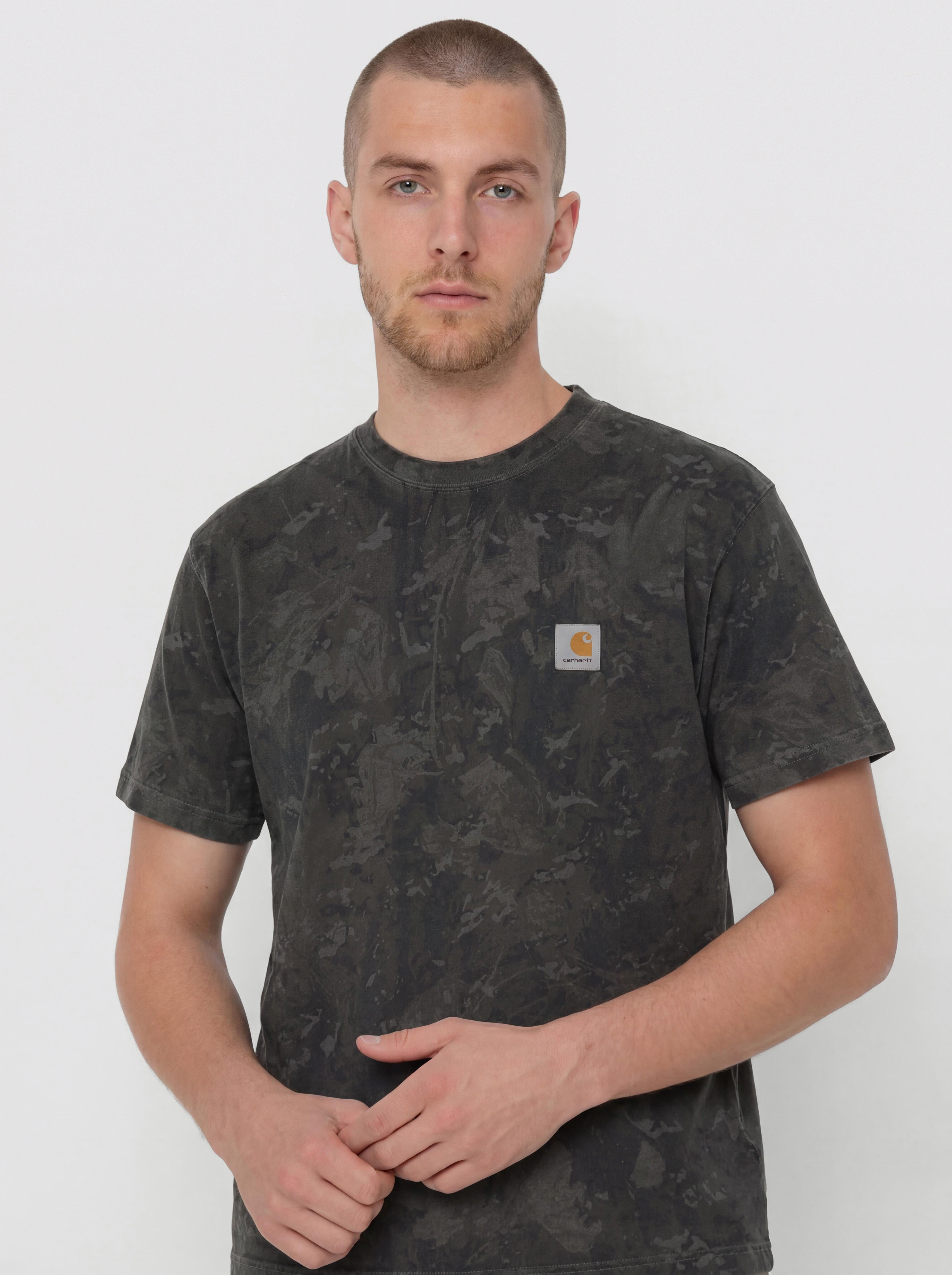 T-shirt Carhartt WIP Camo Combi (camo combi/green/graphite/garment dyed)