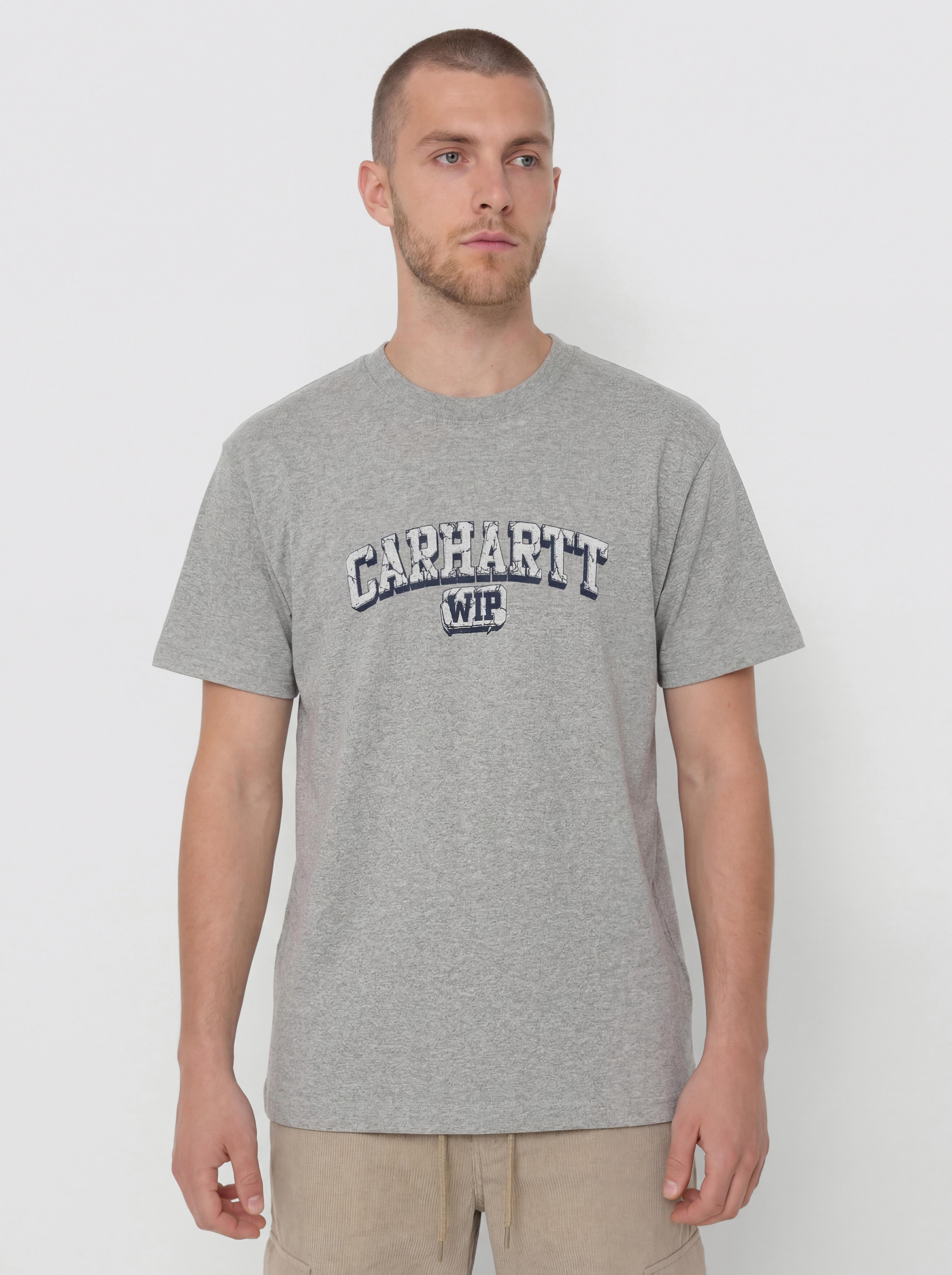 T-shirt Carhartt WIP Heavy Duty (grey heather)