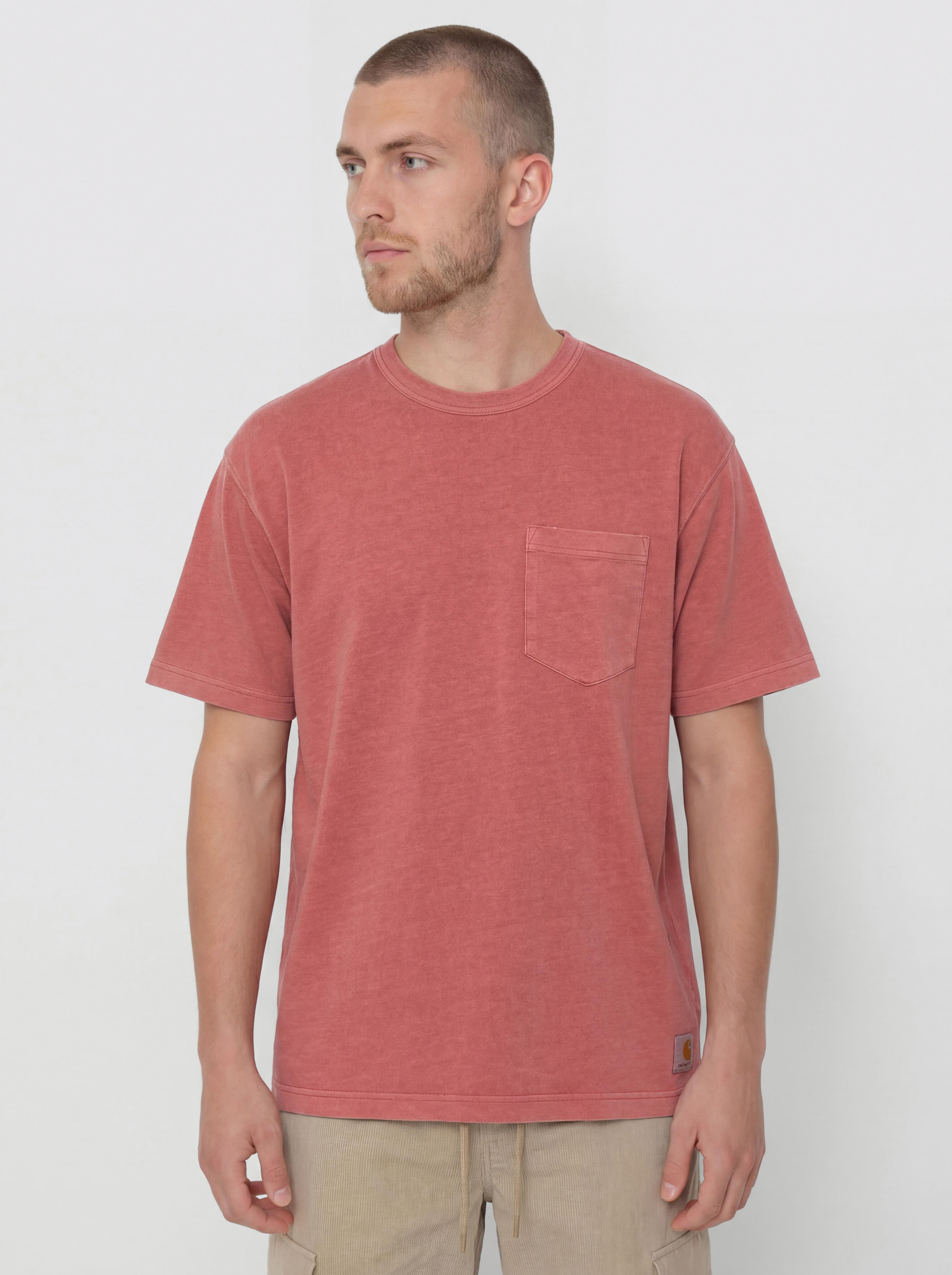 T-shirt Carhartt WIP Torion Pocket (marsala)