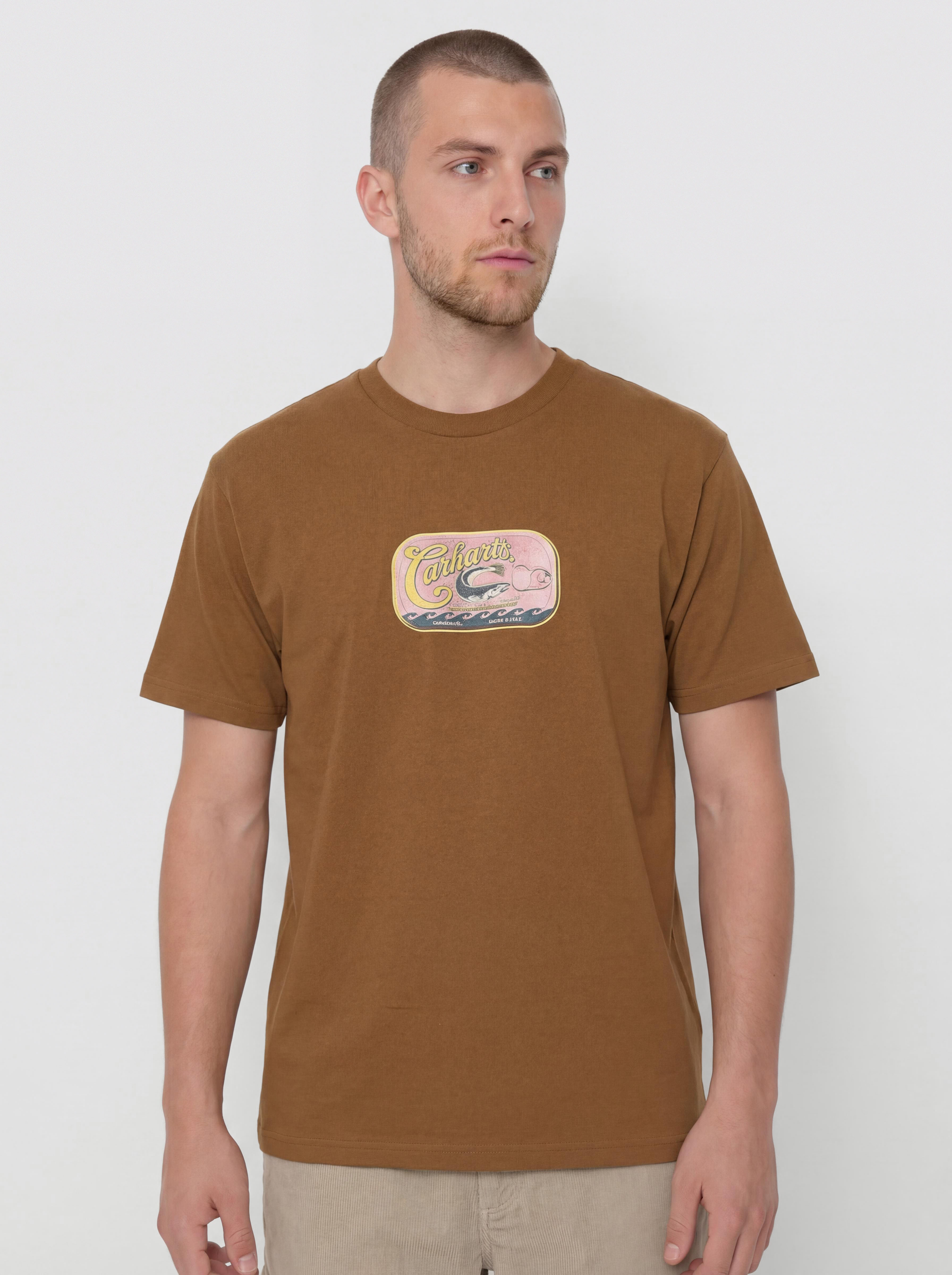T-shirt Carhartt WIP Sardinas (hamilton brown)
