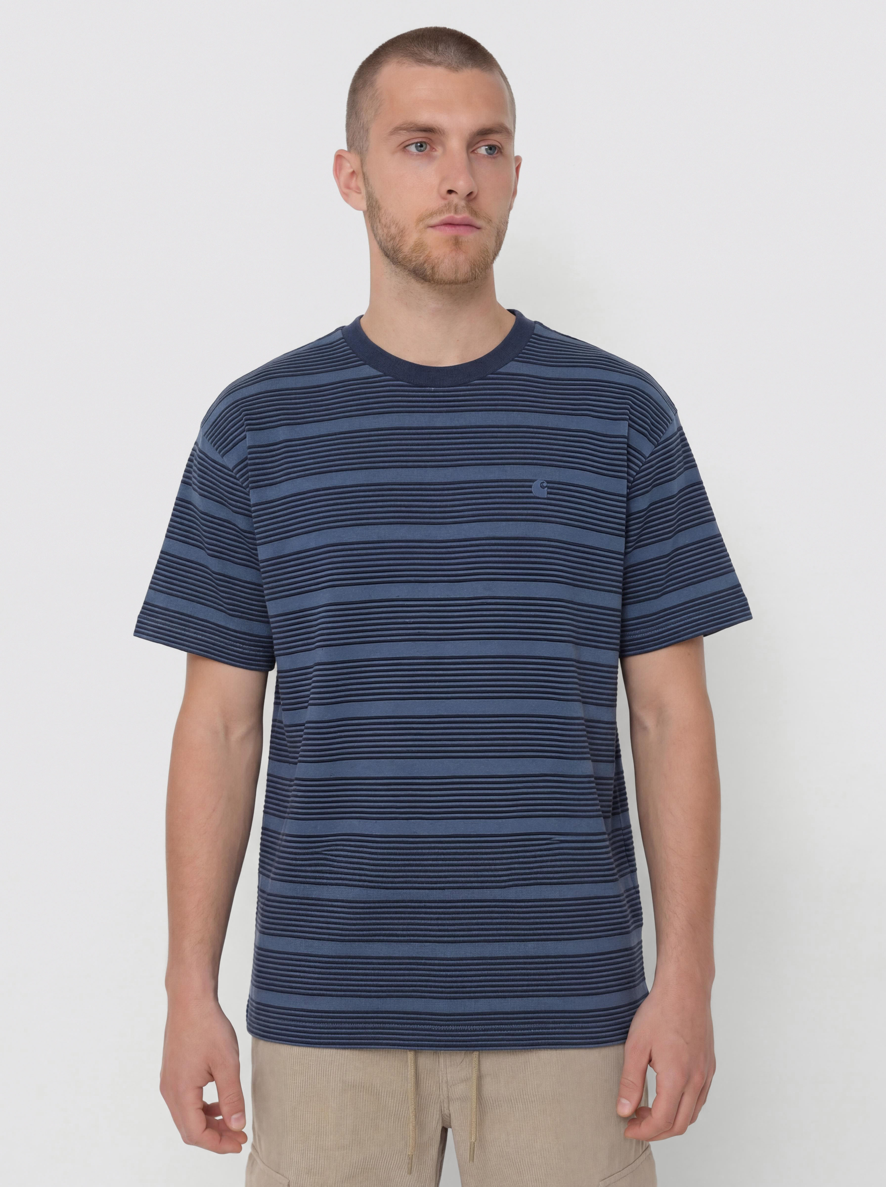 T-shirt Carhartt WIP Hanson (hanson stripe/jupiter)