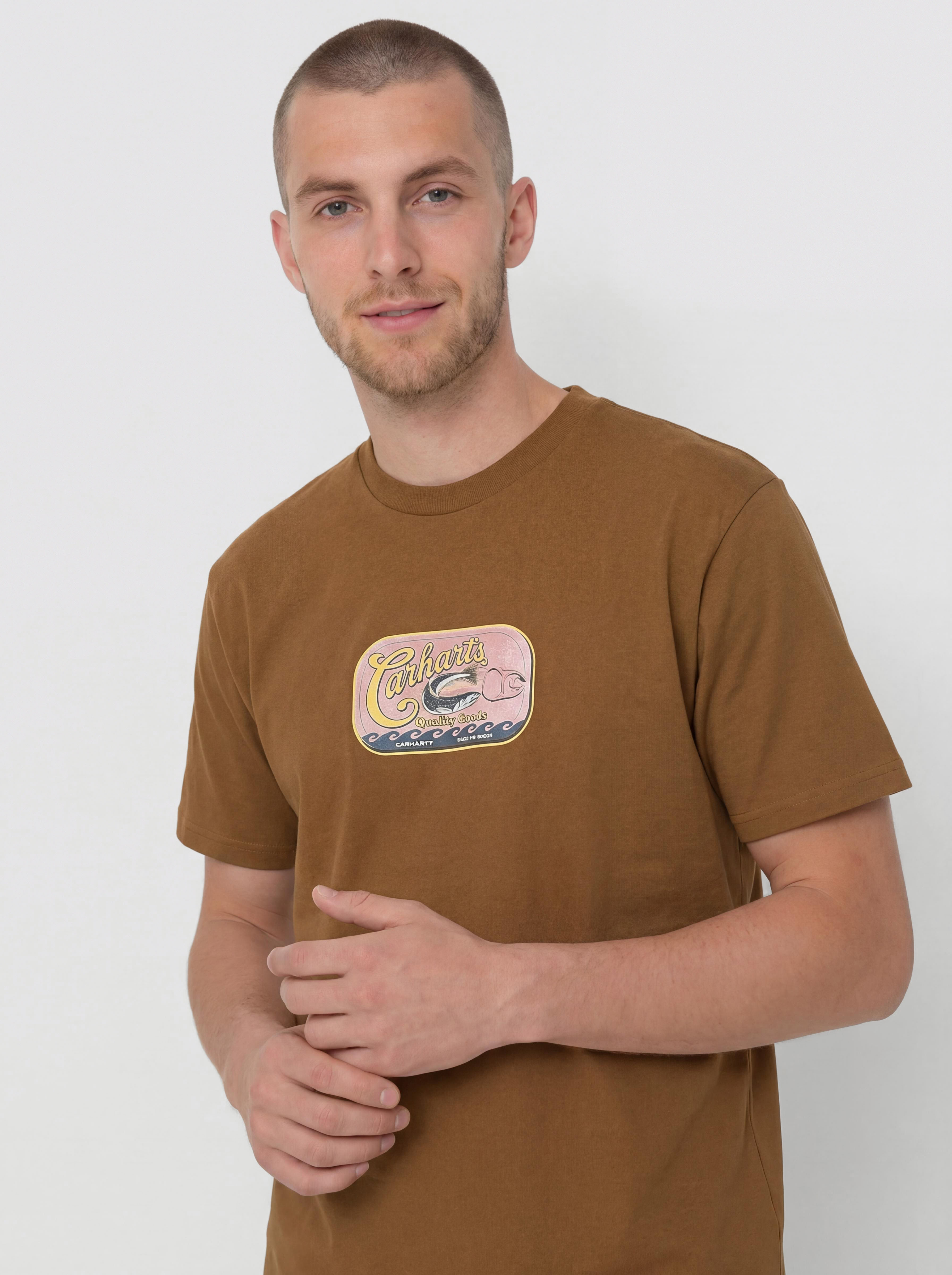 T-shirt Carhartt WIP Sardinas (hamilton brown)