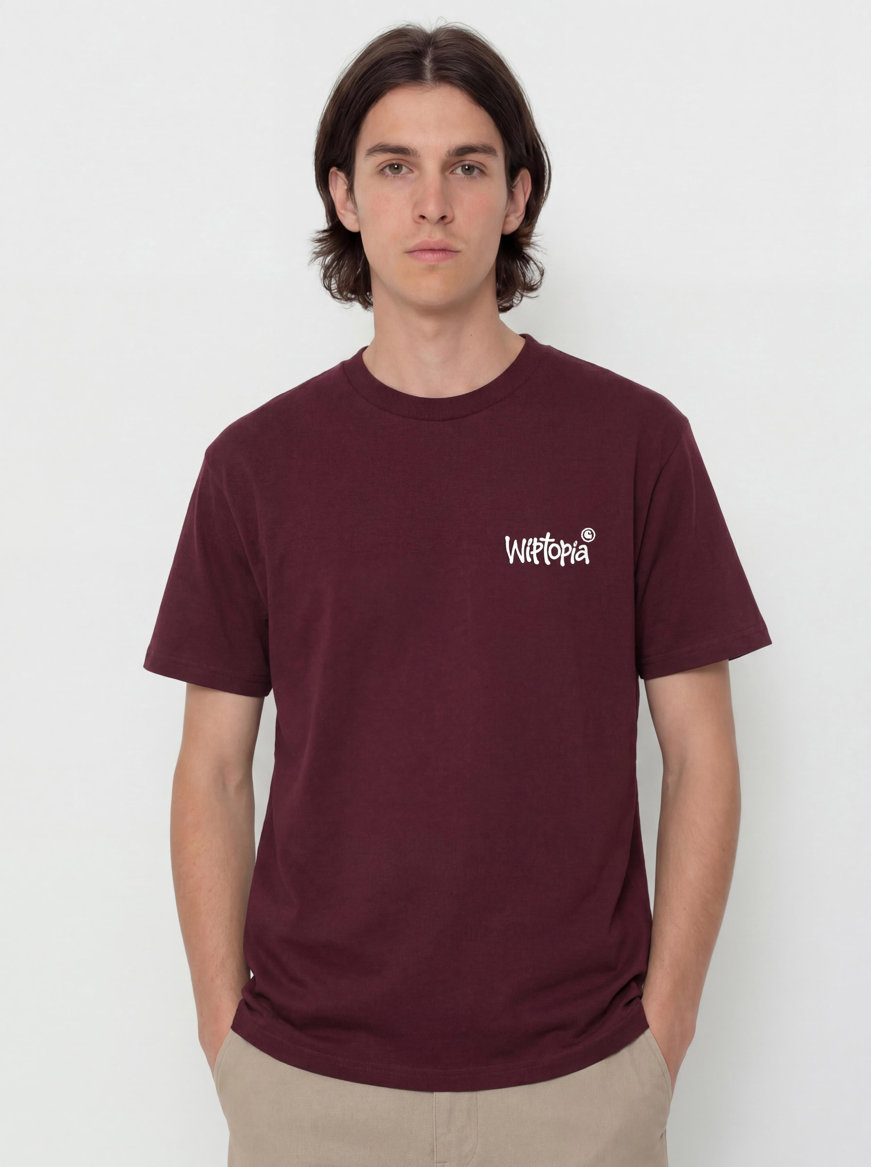 T-shirt Carhartt WIP Wiptopia Script (rondo/wax)
