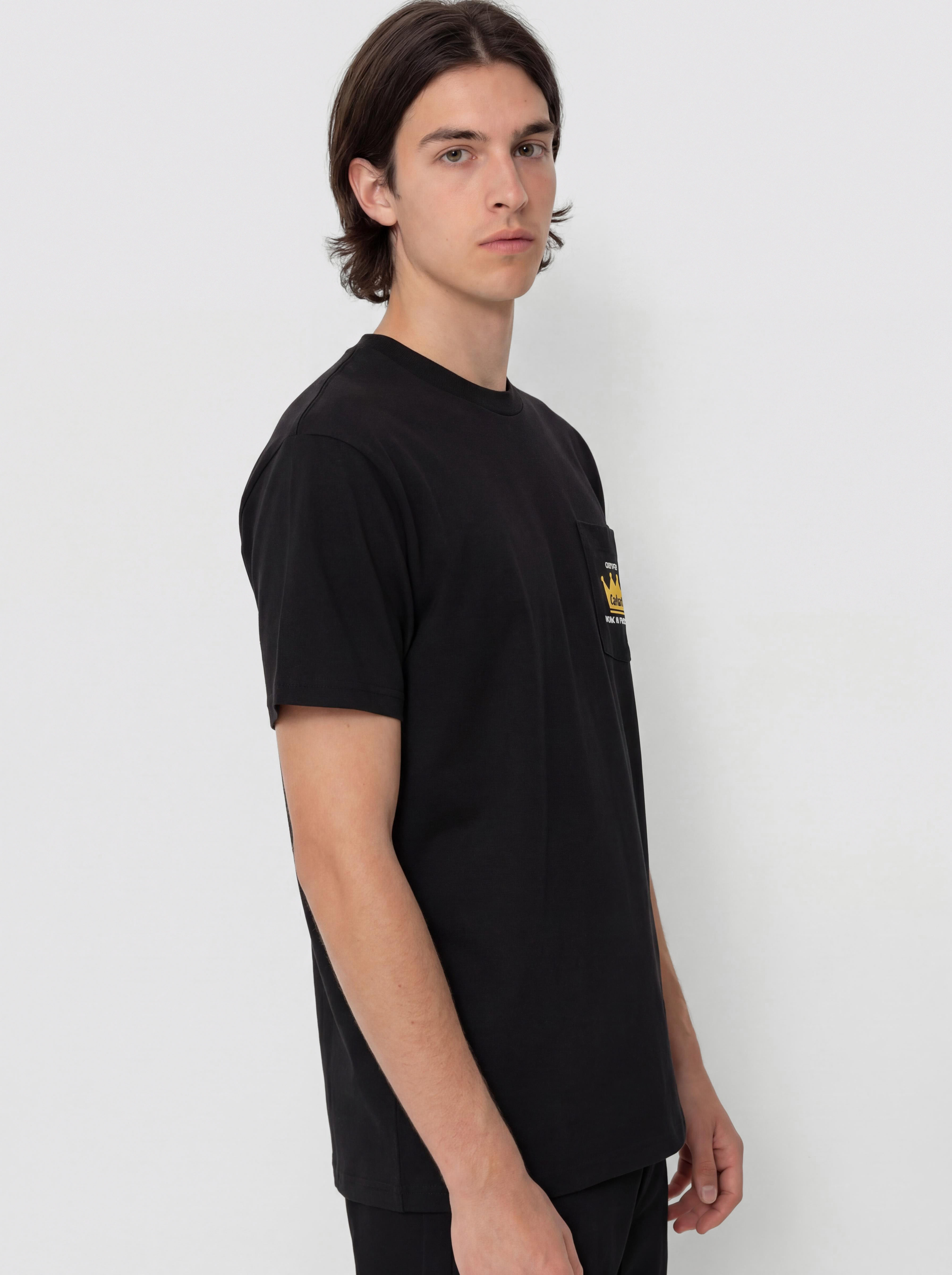 T-shirt Carhartt WIP Crown Pocket (black)