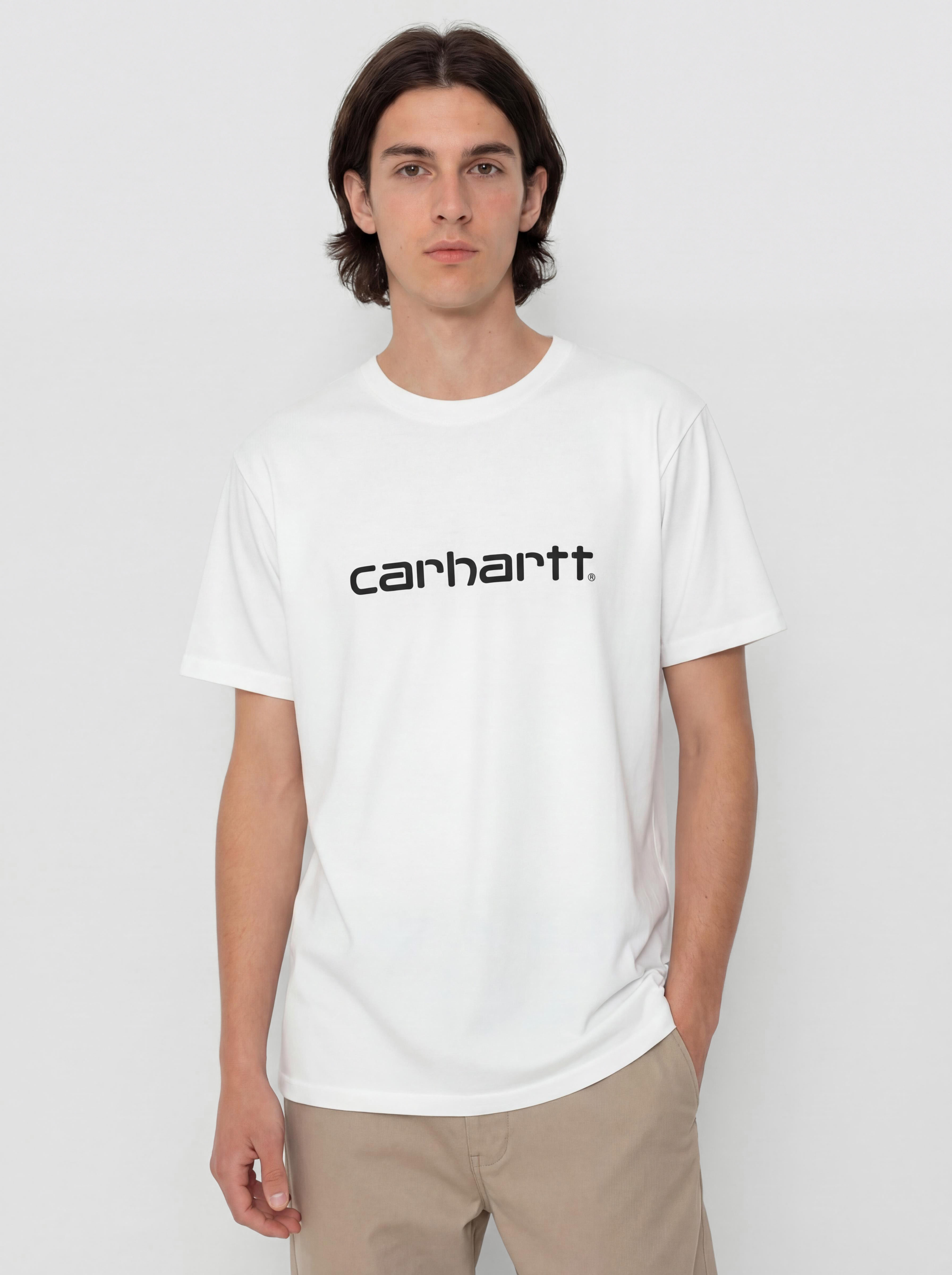 T-shirt Carhartt WIP Script (white/black)