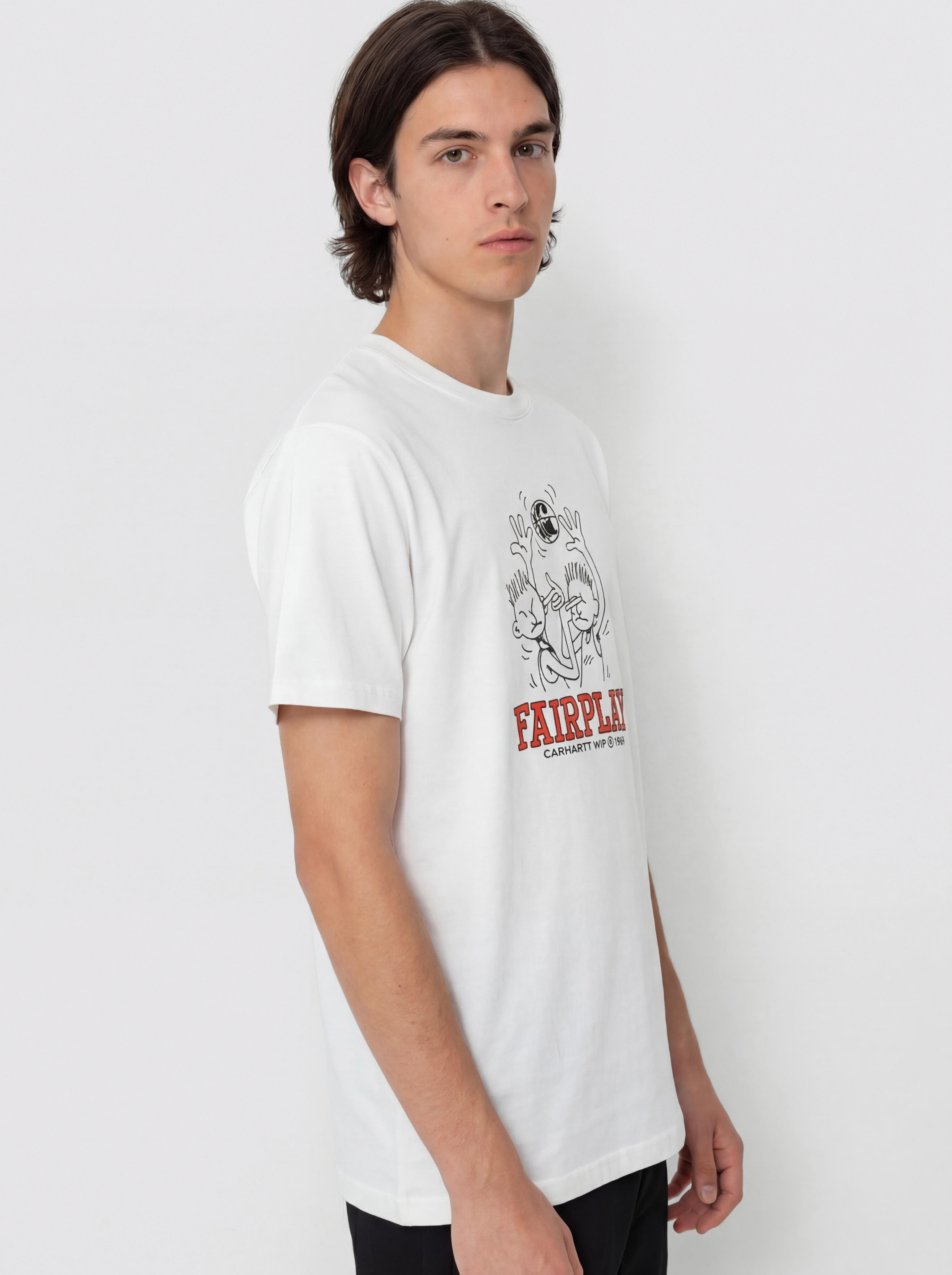 T-shirt Carhartt WIP Fairplay (white)