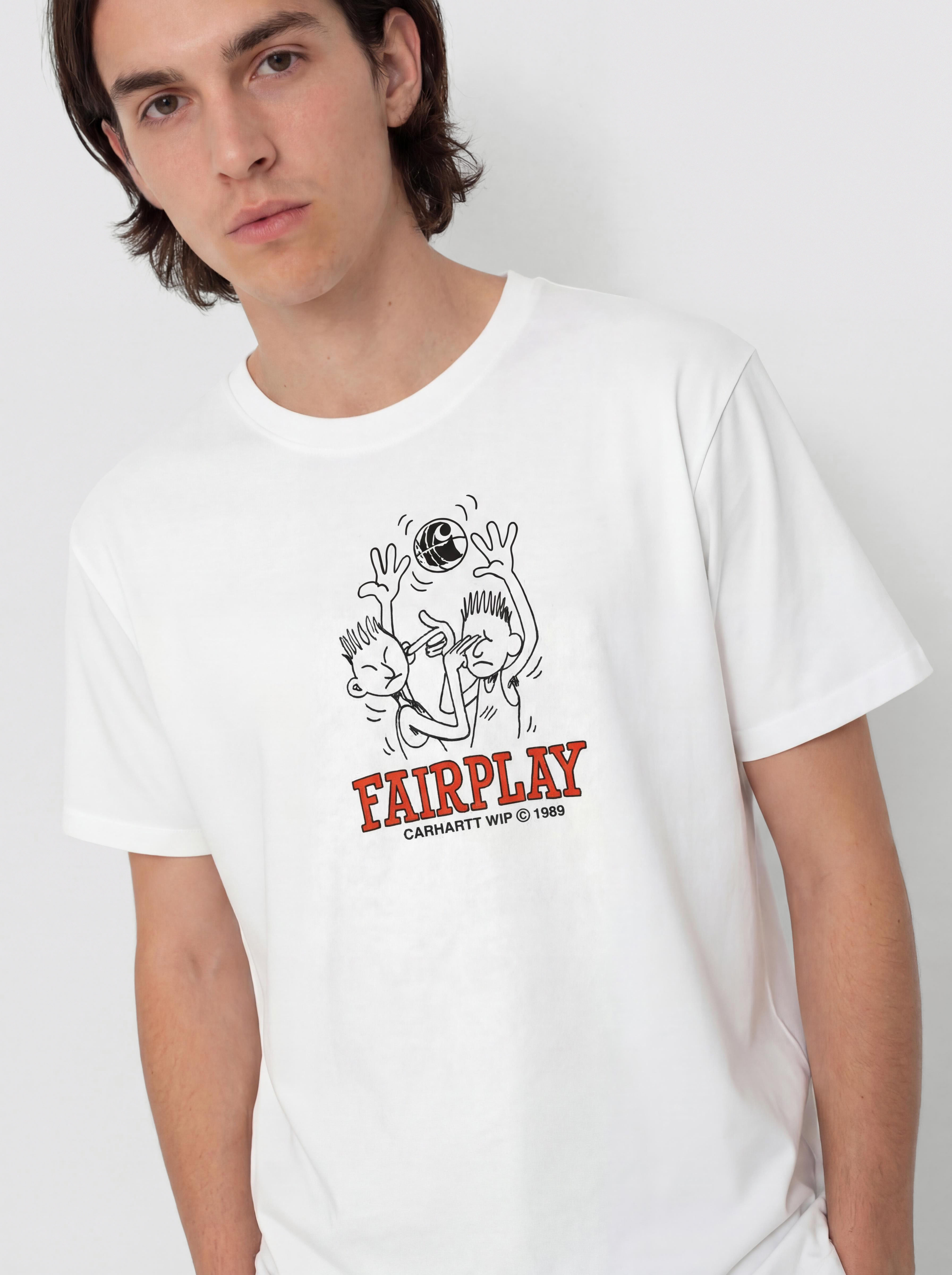 T-shirt Carhartt WIP Fairplay (white)