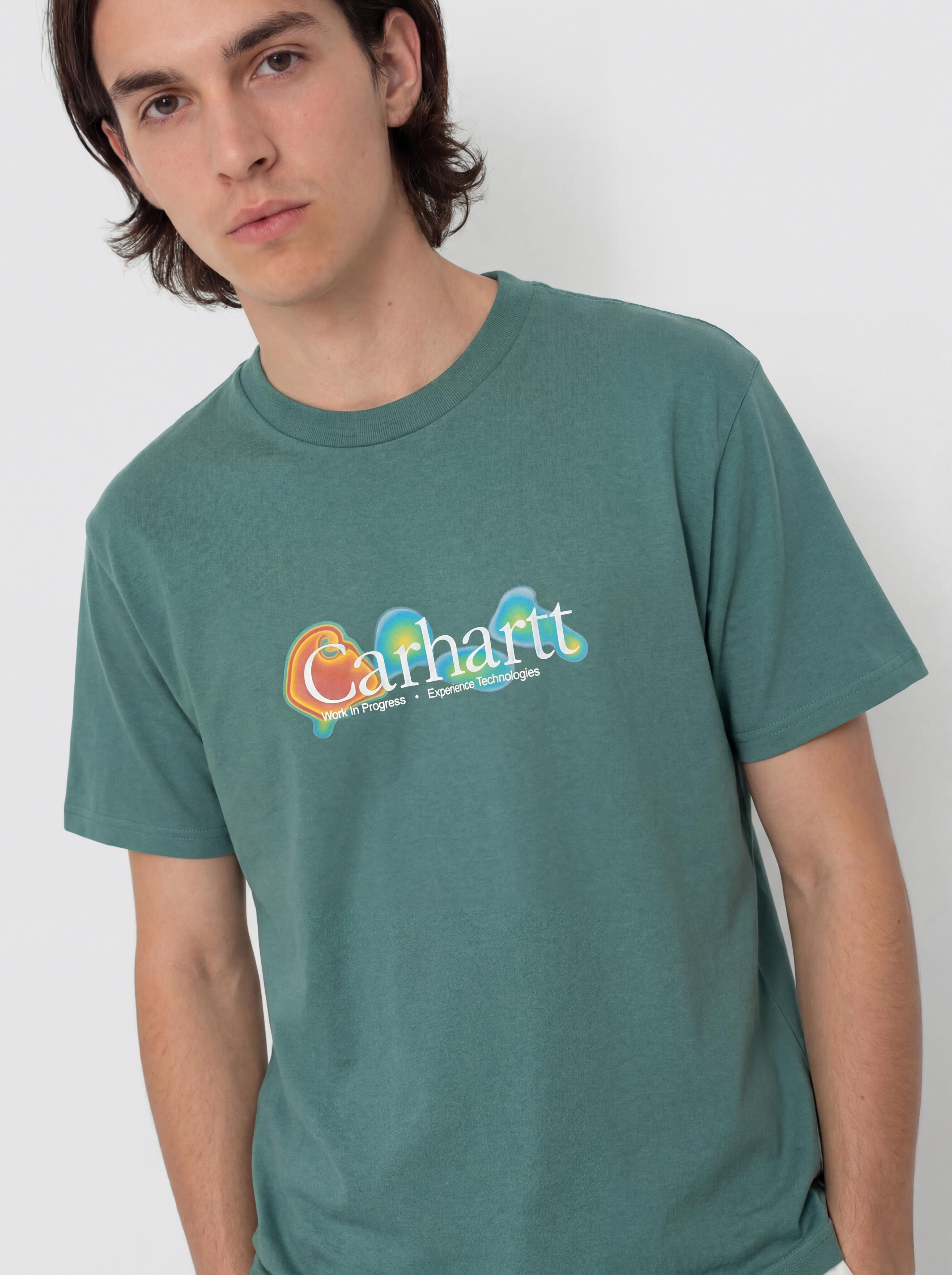 T-shirt Carhartt WIP Experiential (silver pine)