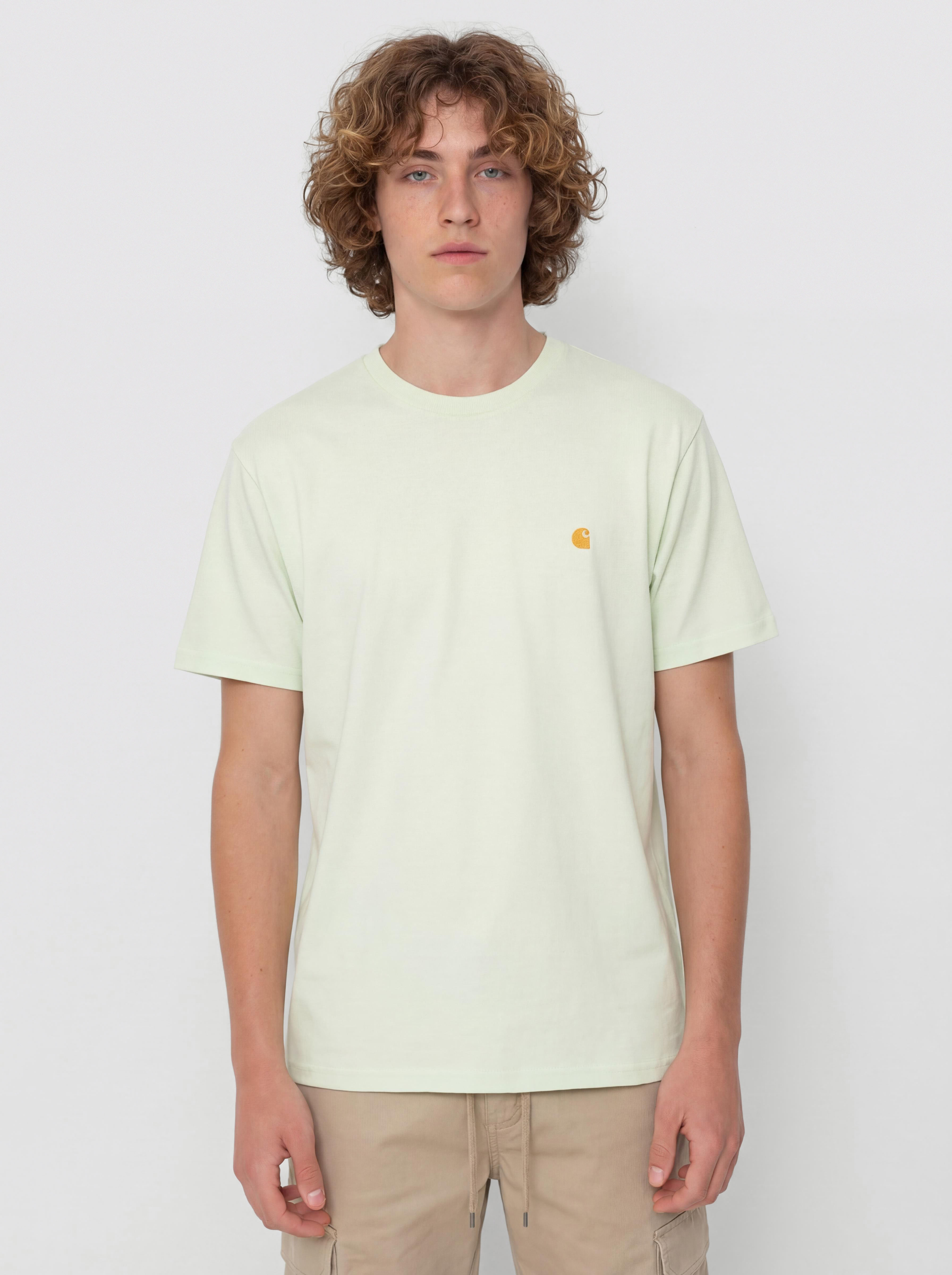 T-shirt Carhartt WIP Chase (air green/gold)