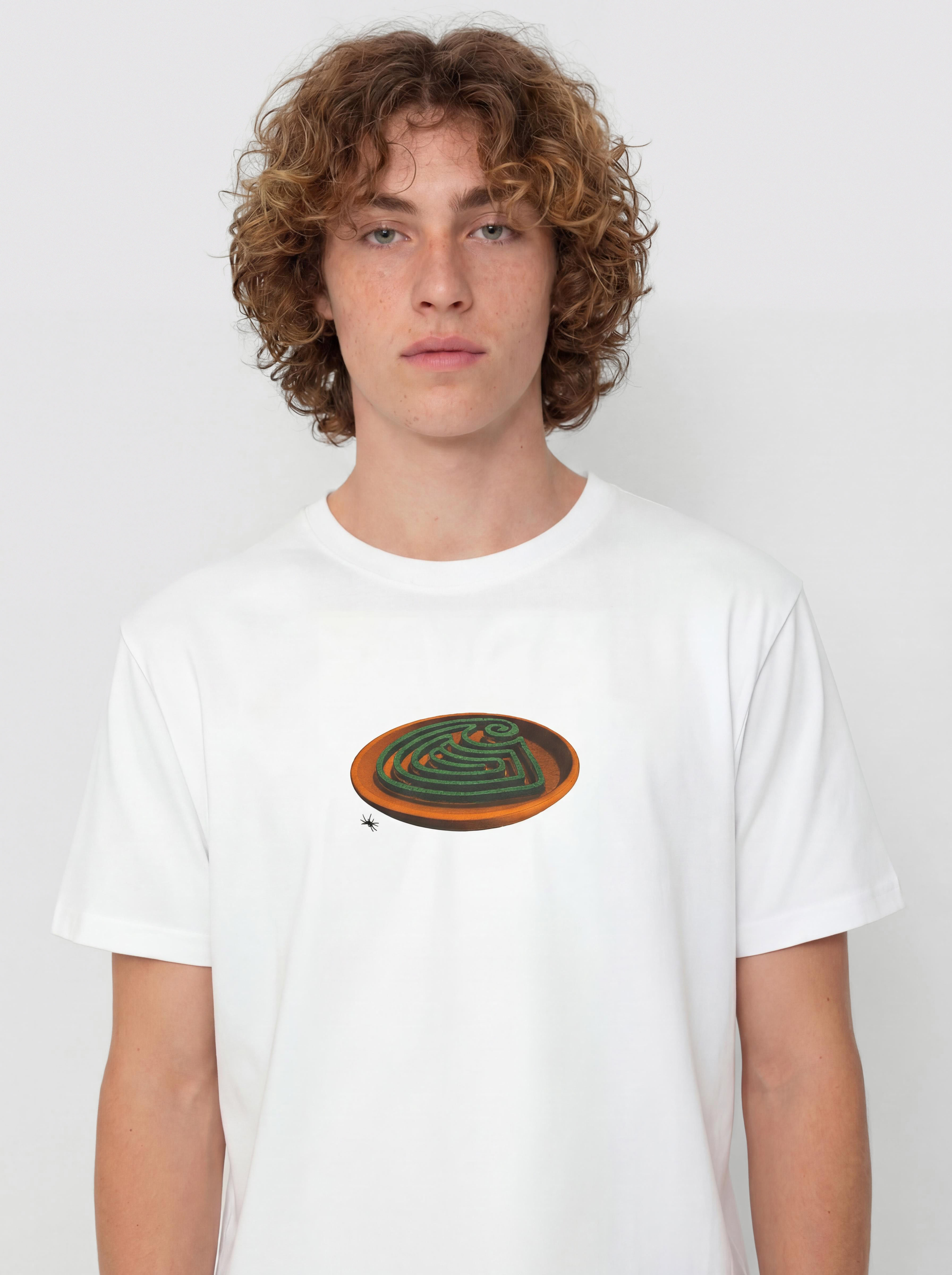 T-shirt Carhartt WIP Spiral (white)