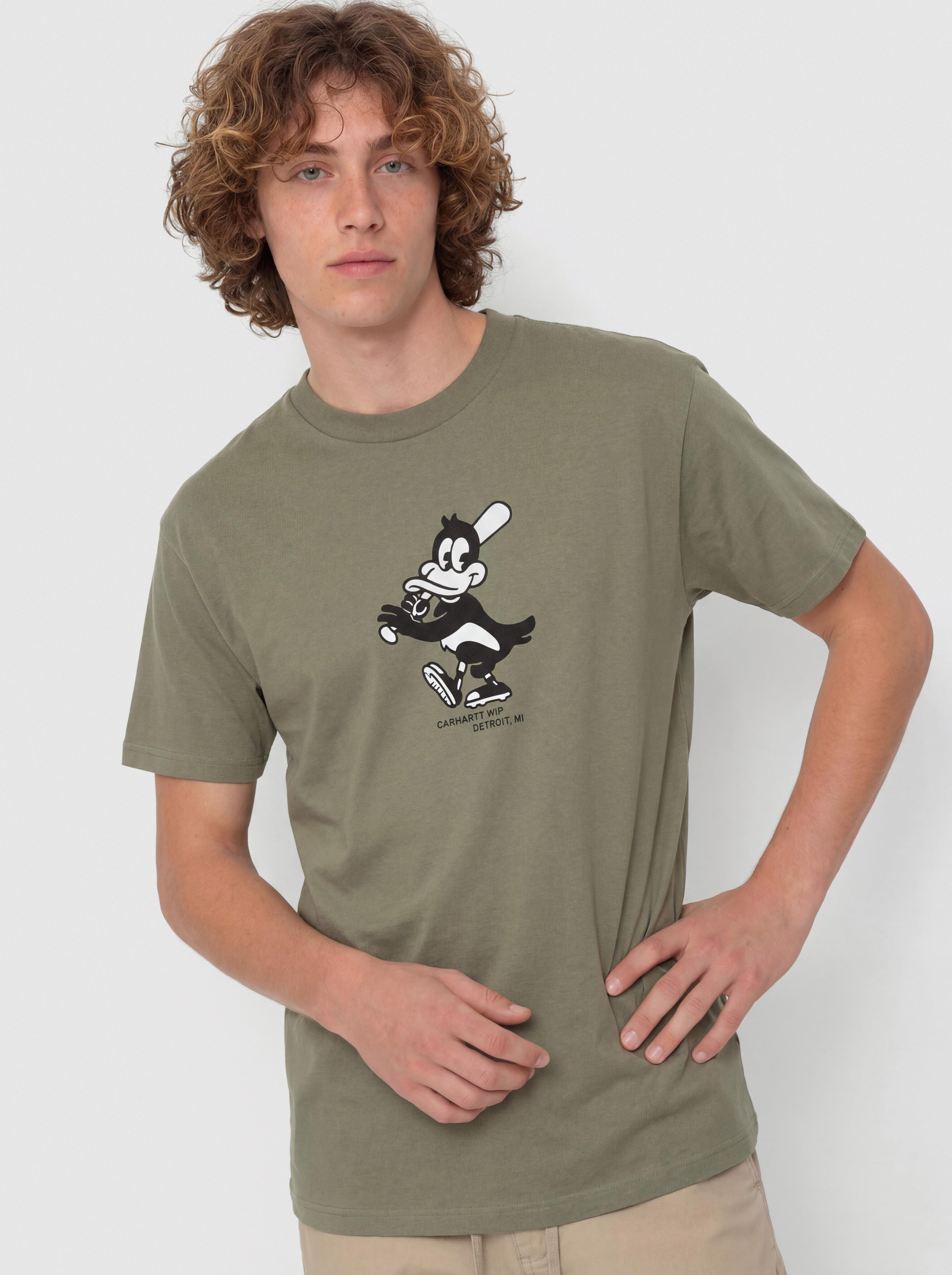 T-shirt Carhartt WIP Home Run (dollar green)