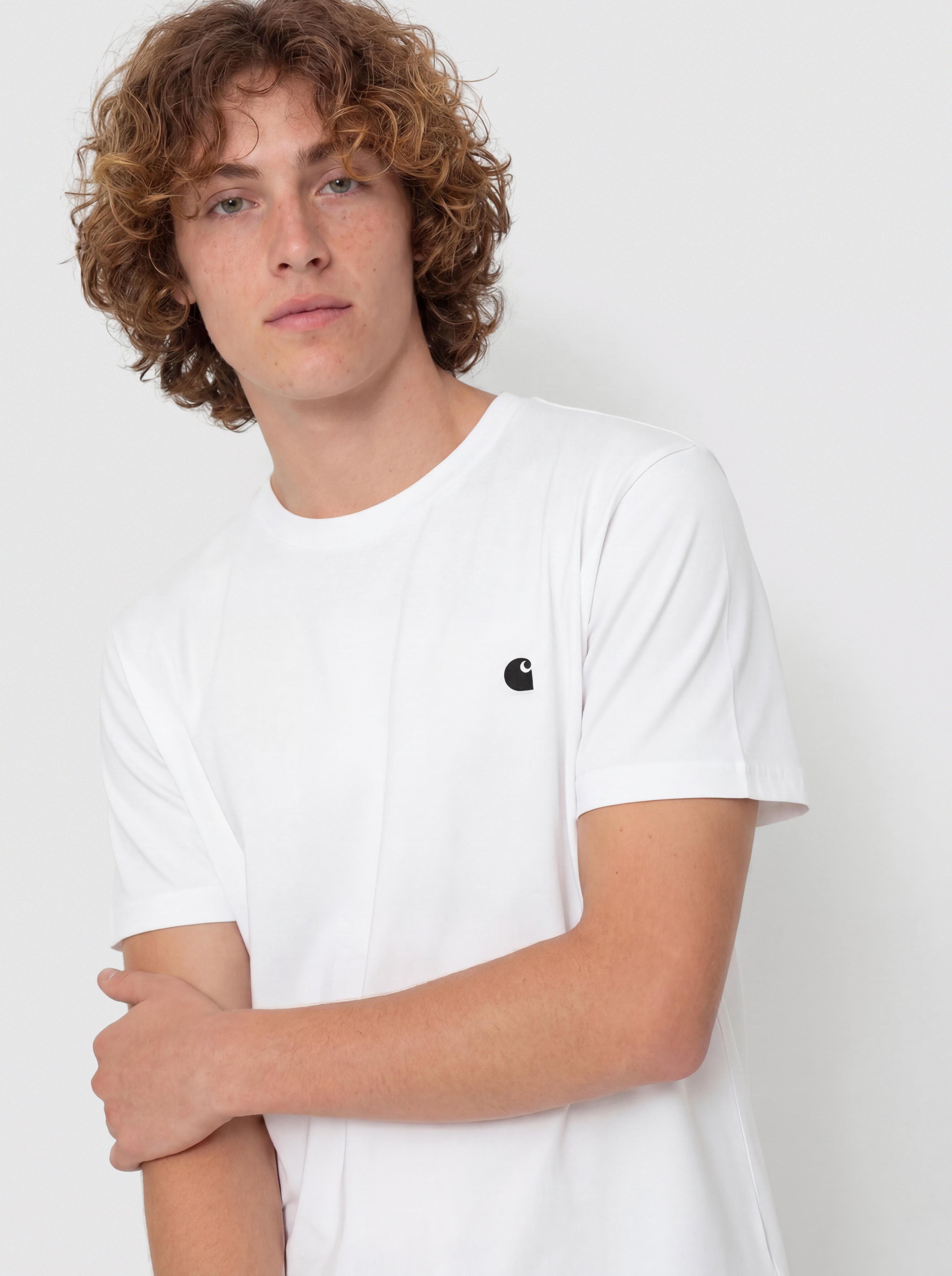T-shirt Carhartt WIP Madison (white/black)