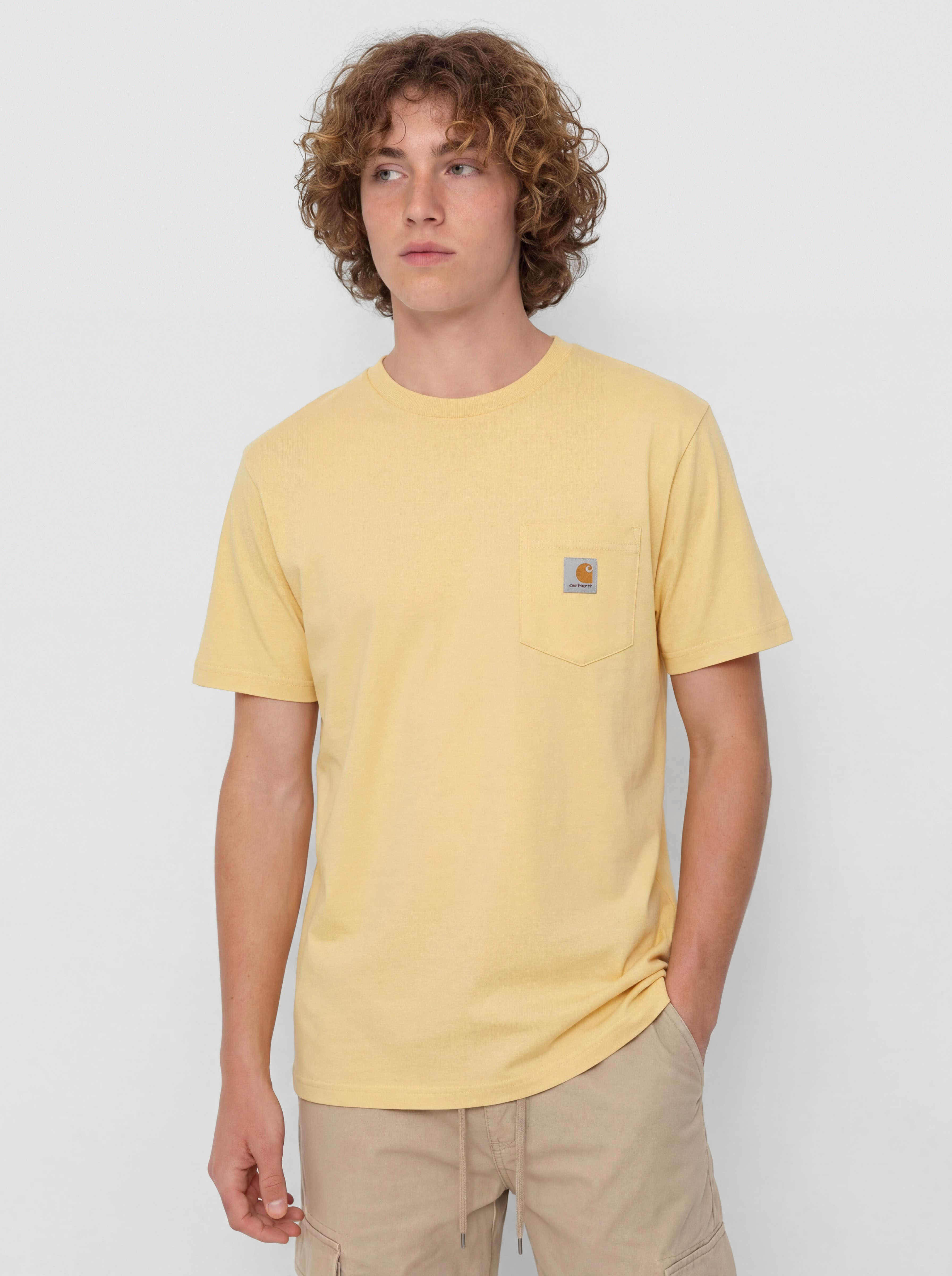 T-shirt Carhartt WIP Pocket (air yellow)