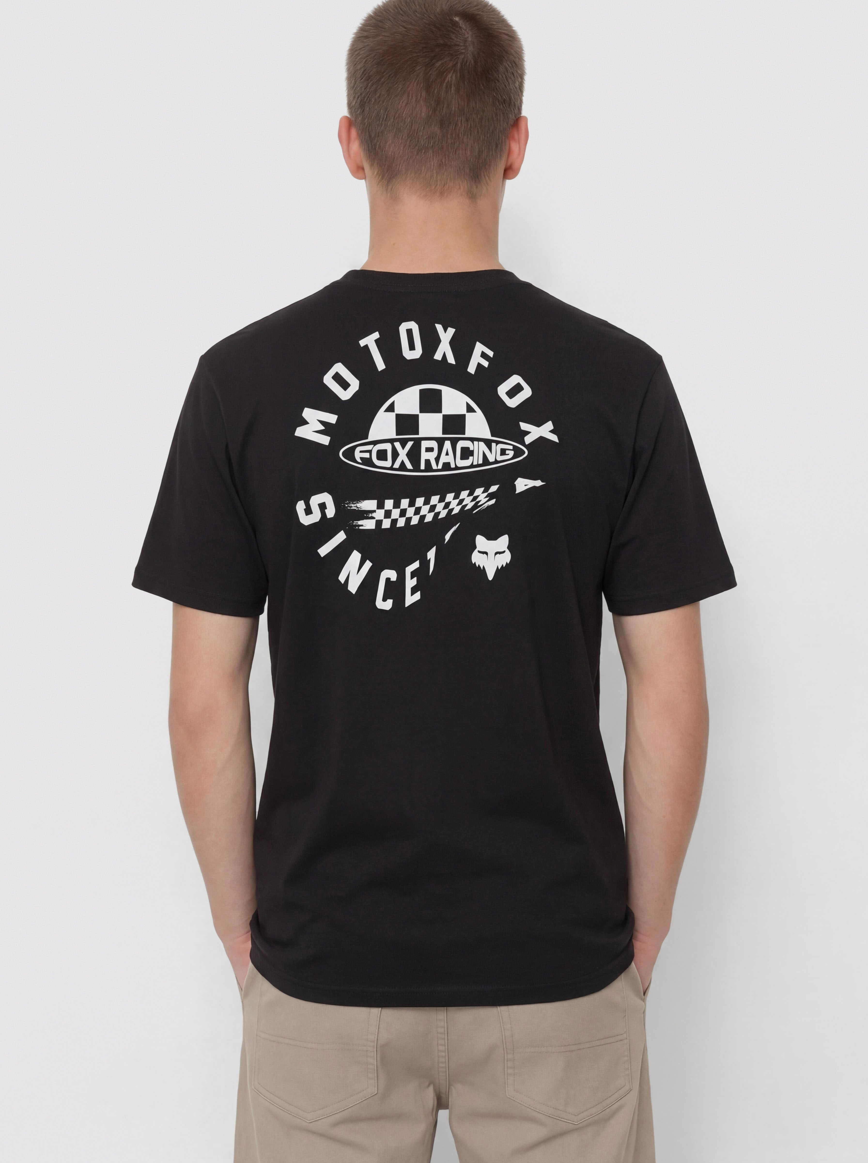 T-shirt Fox Planet Moto (black)