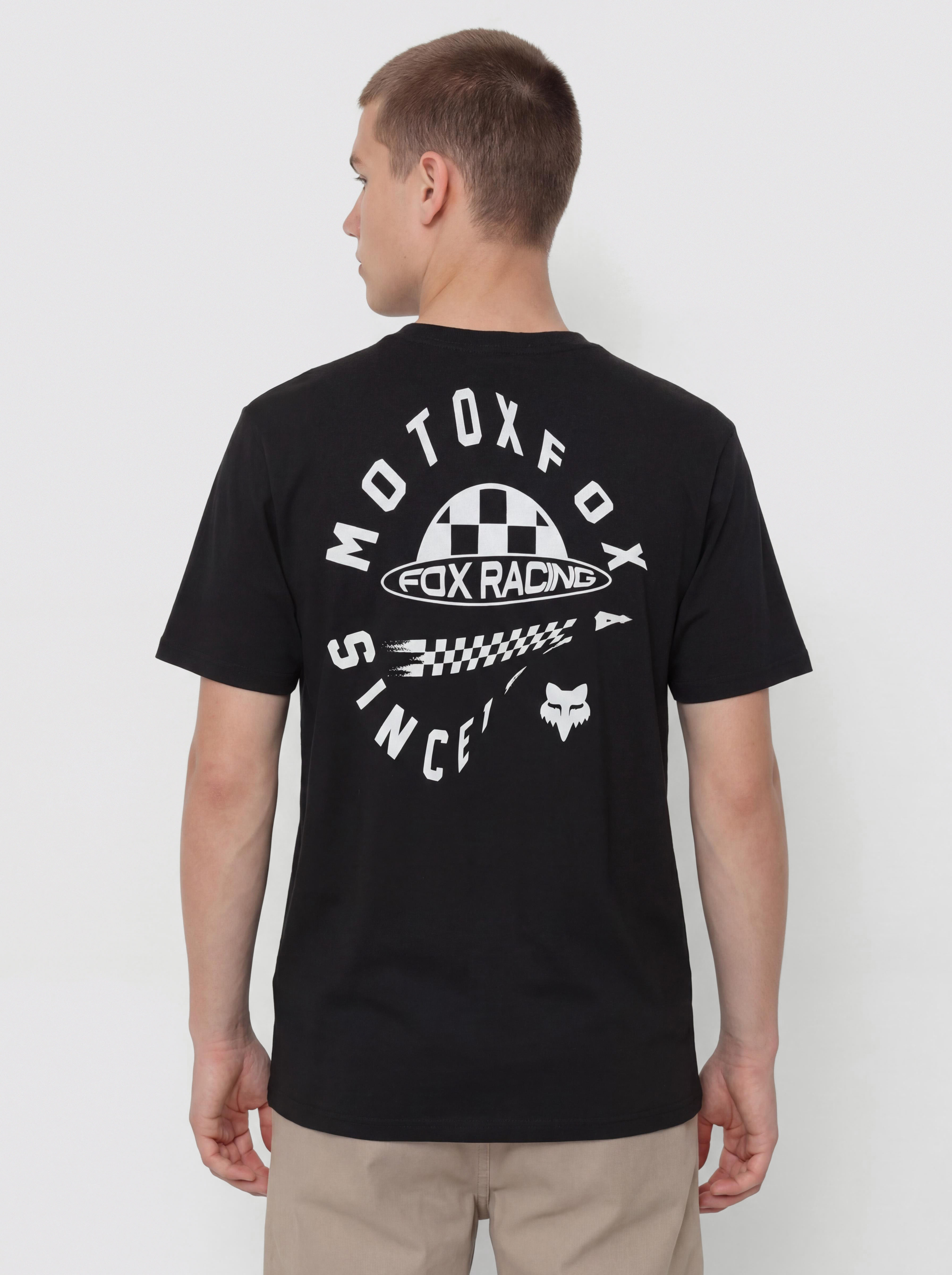 T-shirt Fox Planet Moto (black)