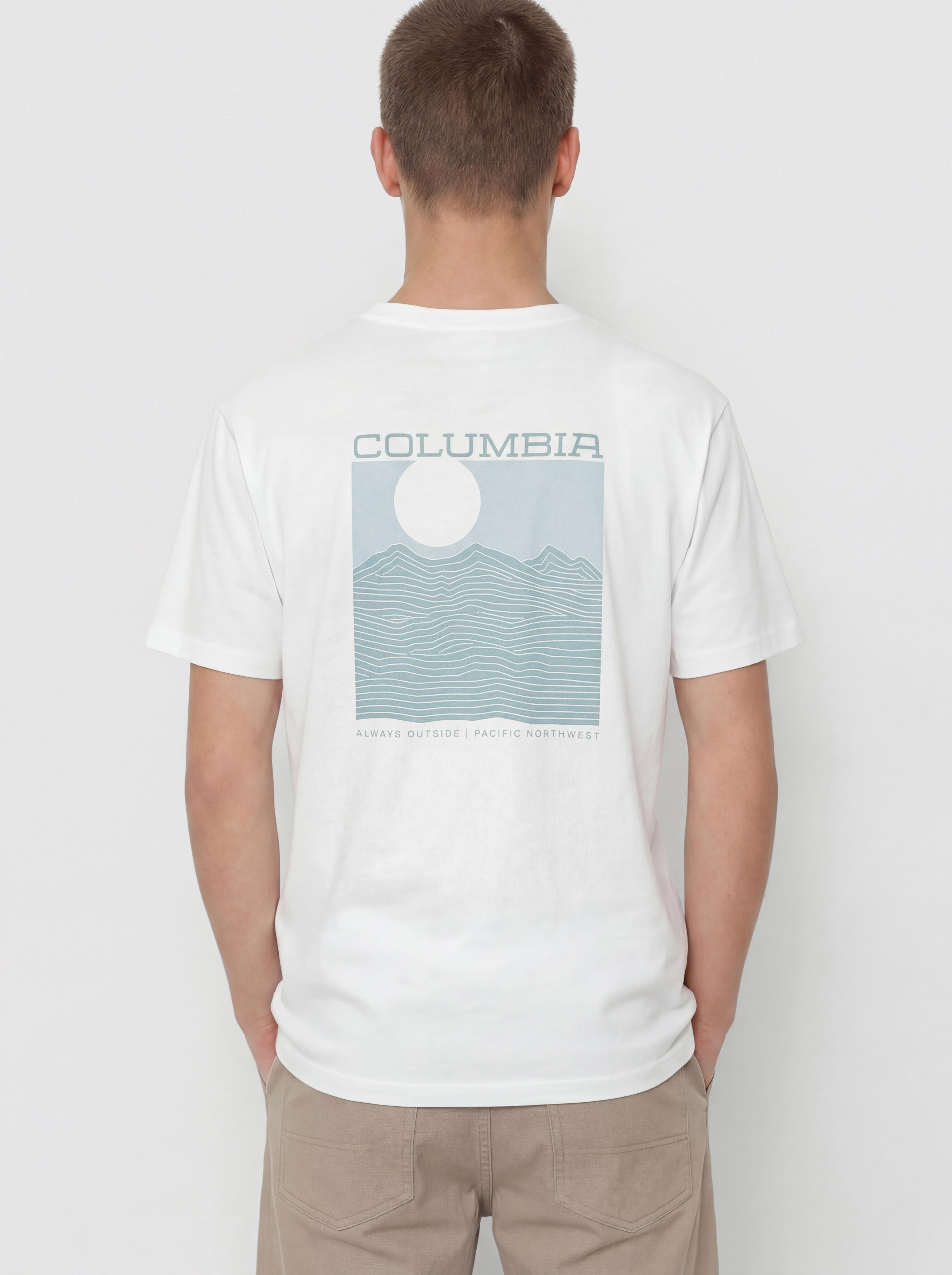 T-shirt Columbia Rapid Ridge (white/framed landscape)